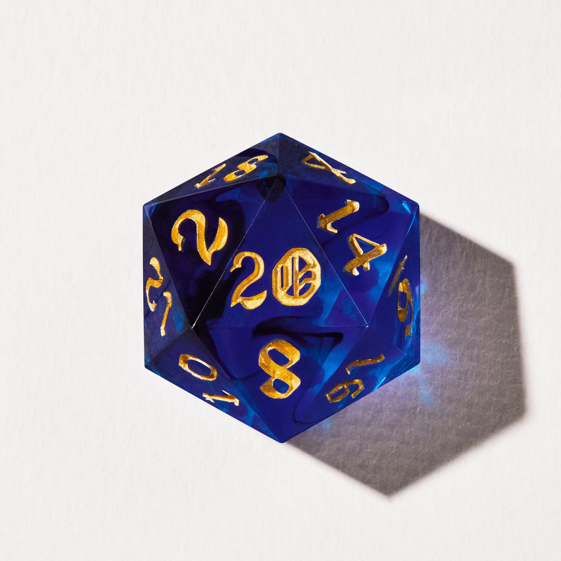 Royal Sapphire Dice Set