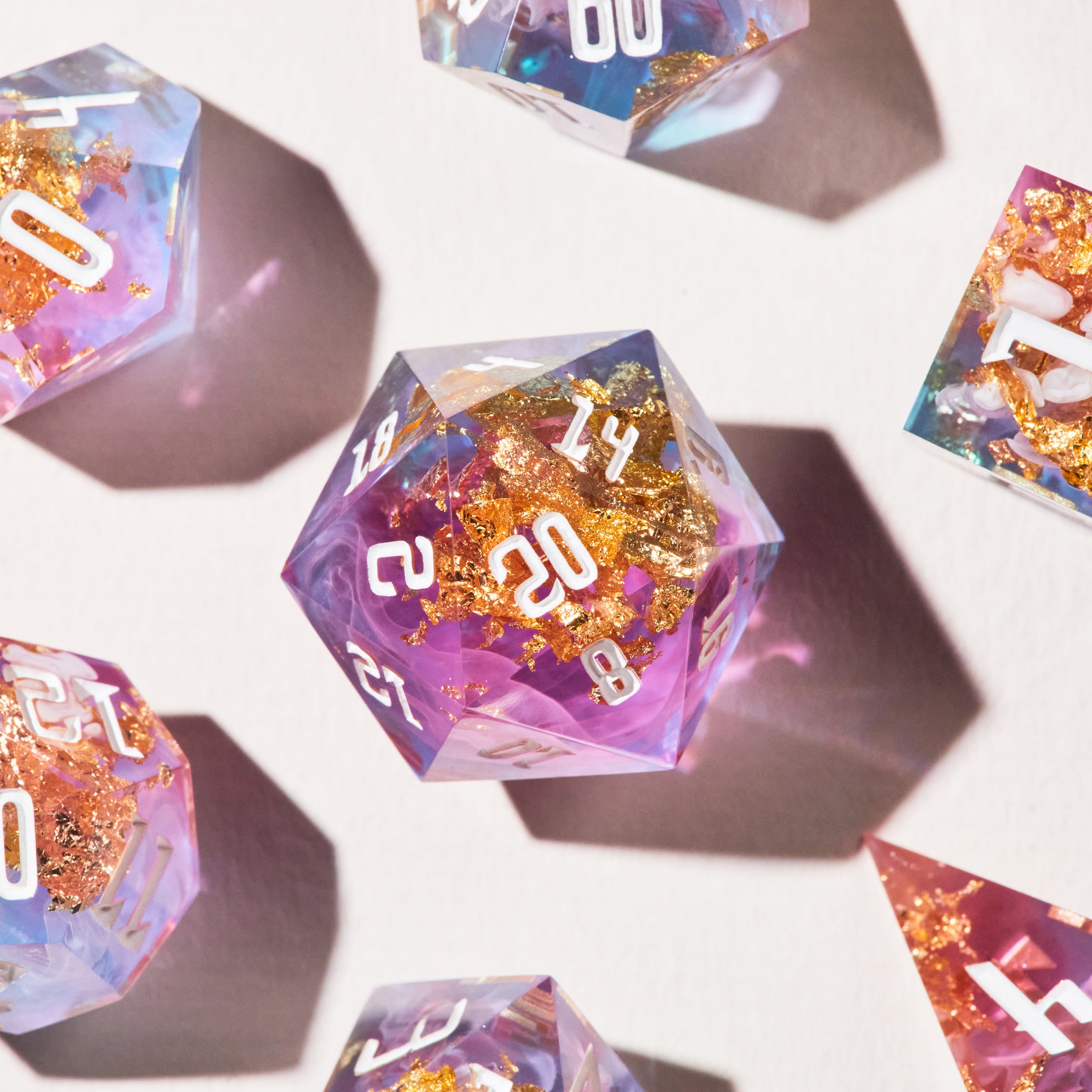 Fae Treasury Dice Set
