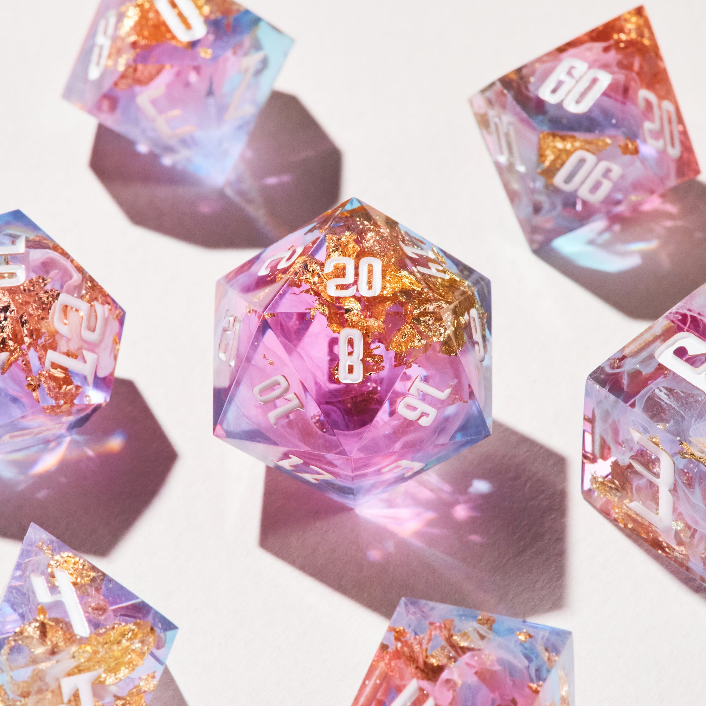 Fae Treasury Dice Set