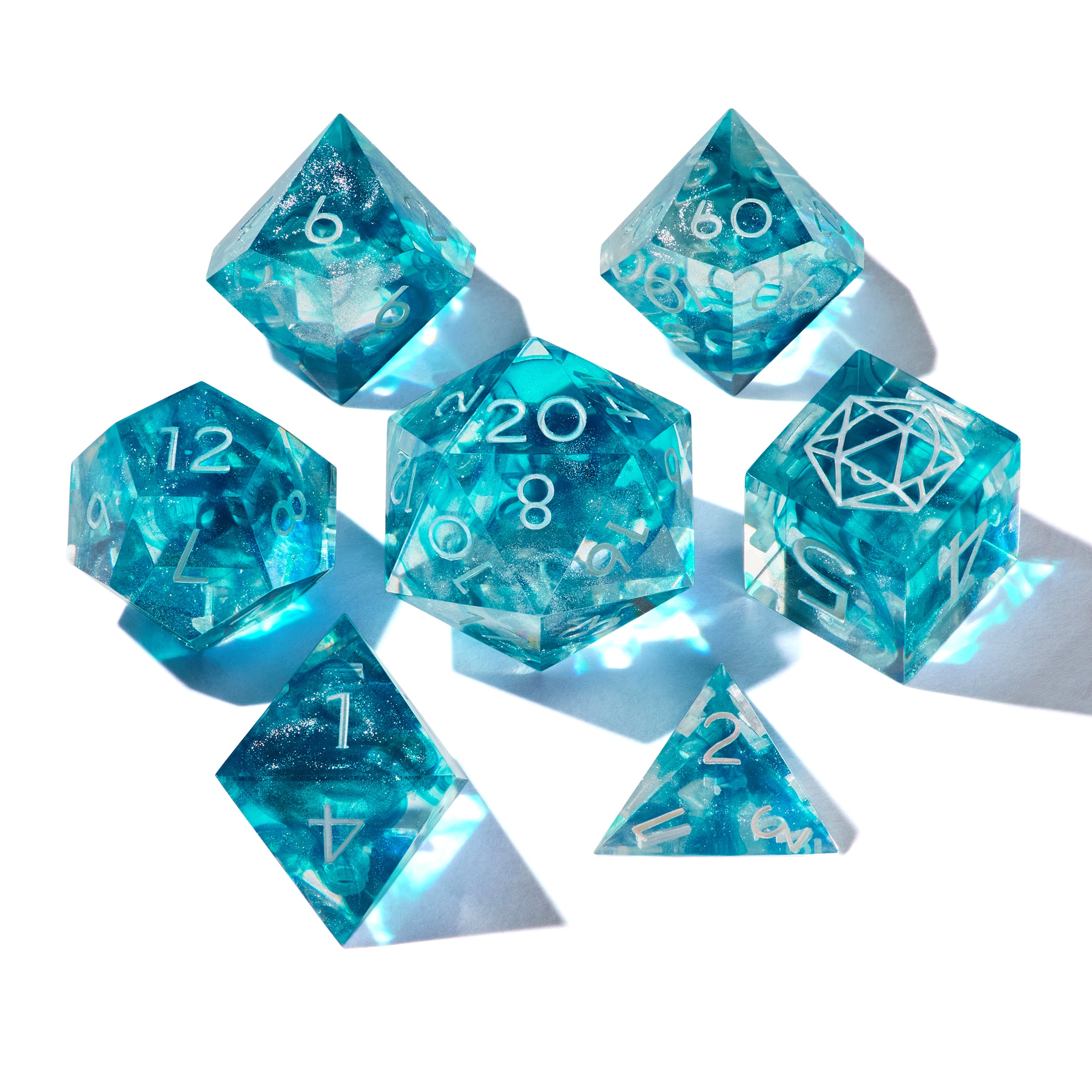 Azure Magic Dice Set