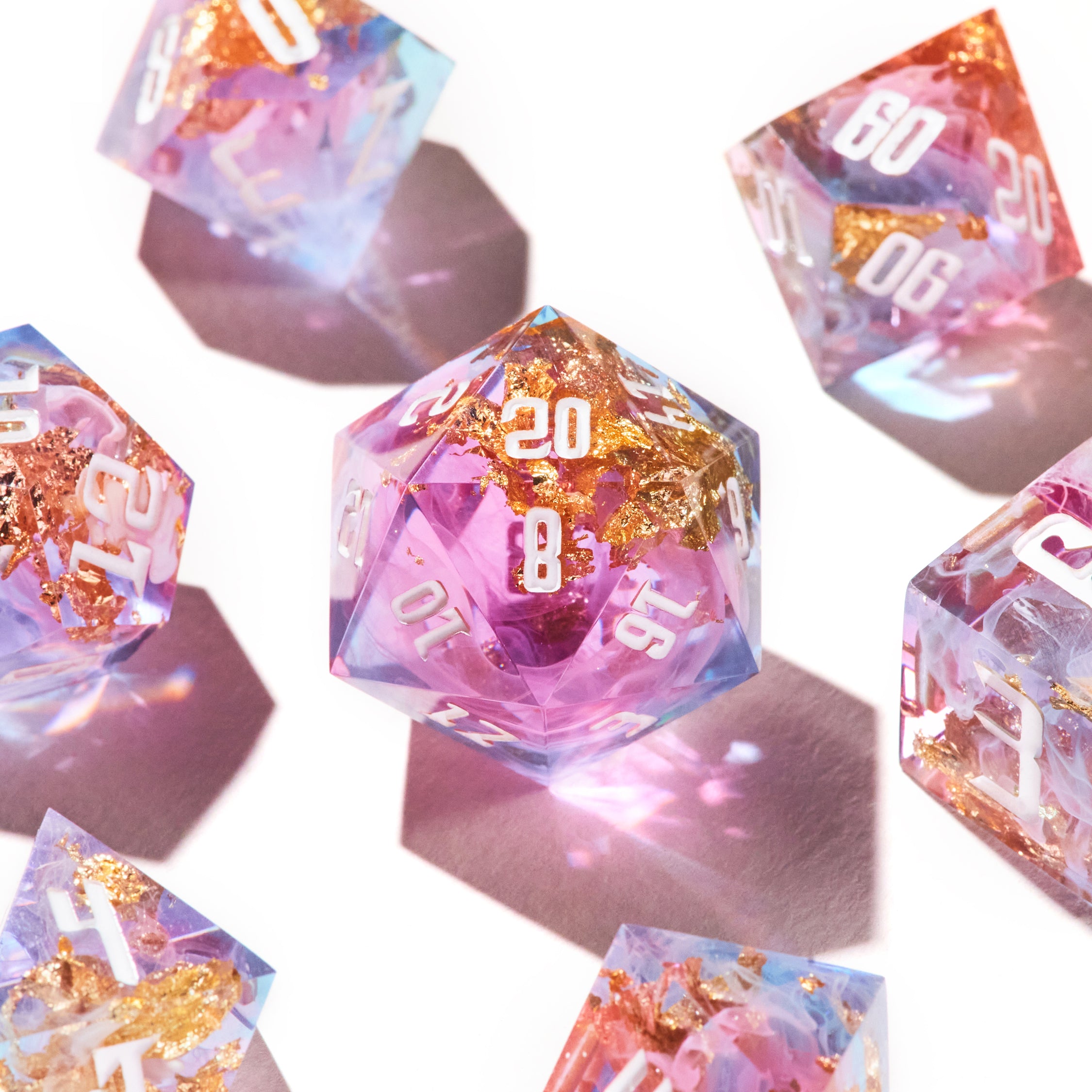 Fae Treasury Dice Set