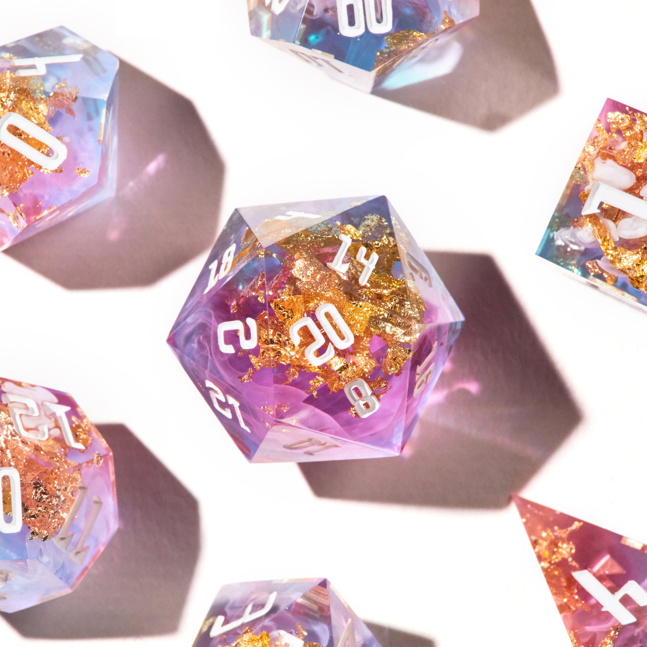 Fae Treasury Dice Set