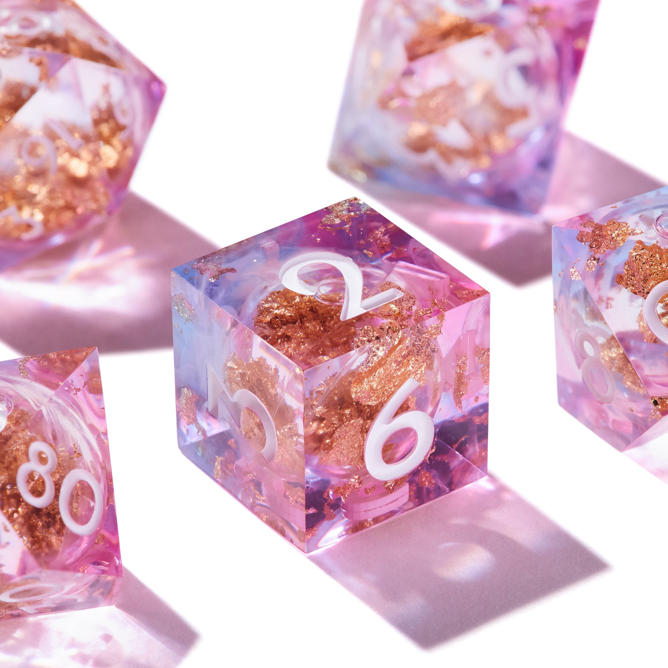 Fae Treasury Liquid Core Dice Set