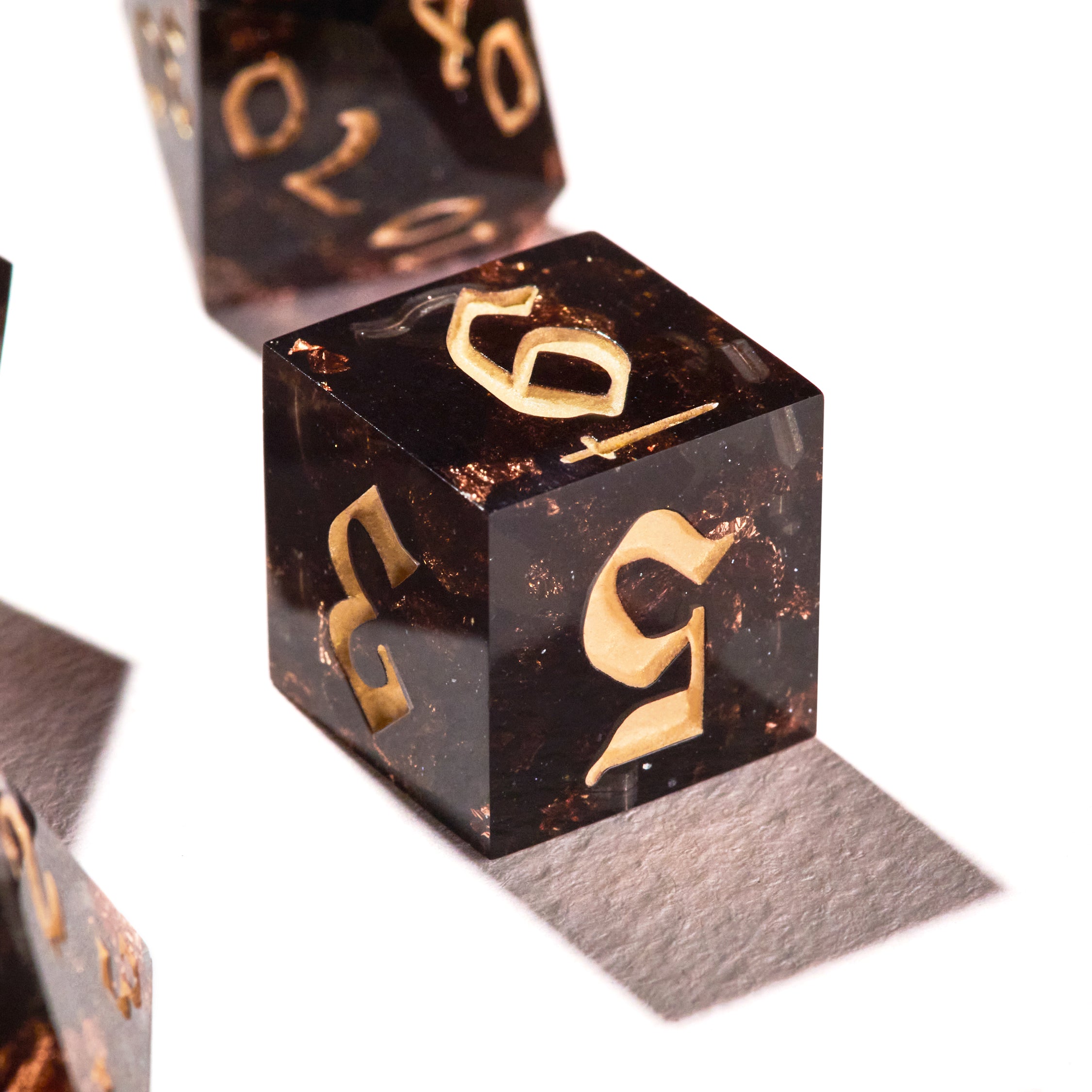 Lava Dungeon Dice Set