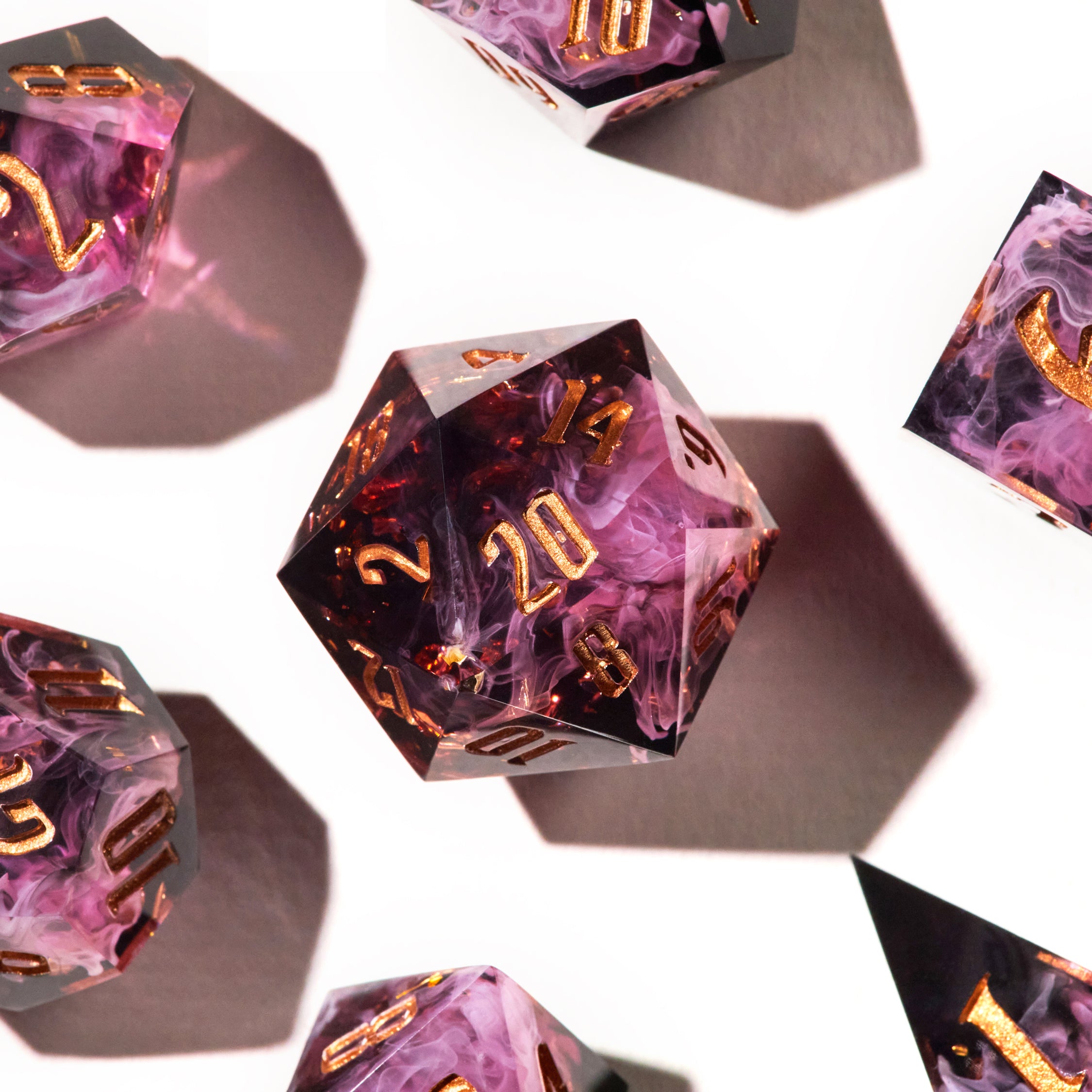 Poisoned Peony Dice Set