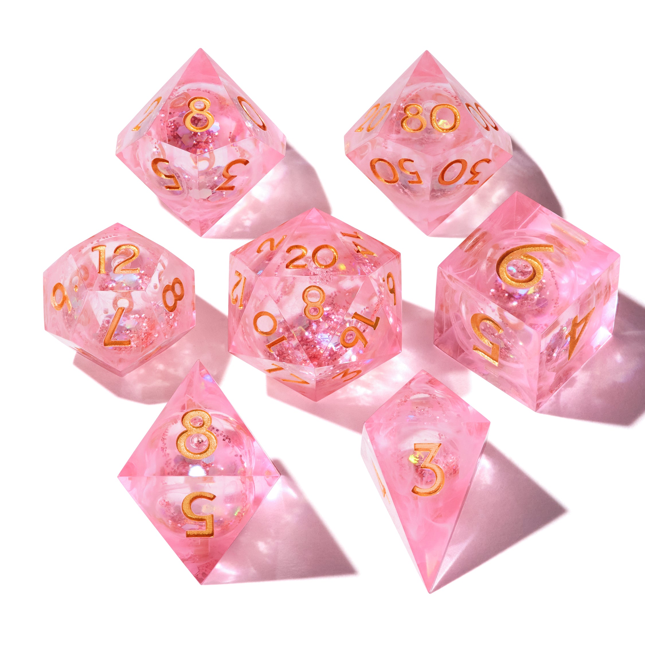 Sakura Dream Liquid Core Dice Set