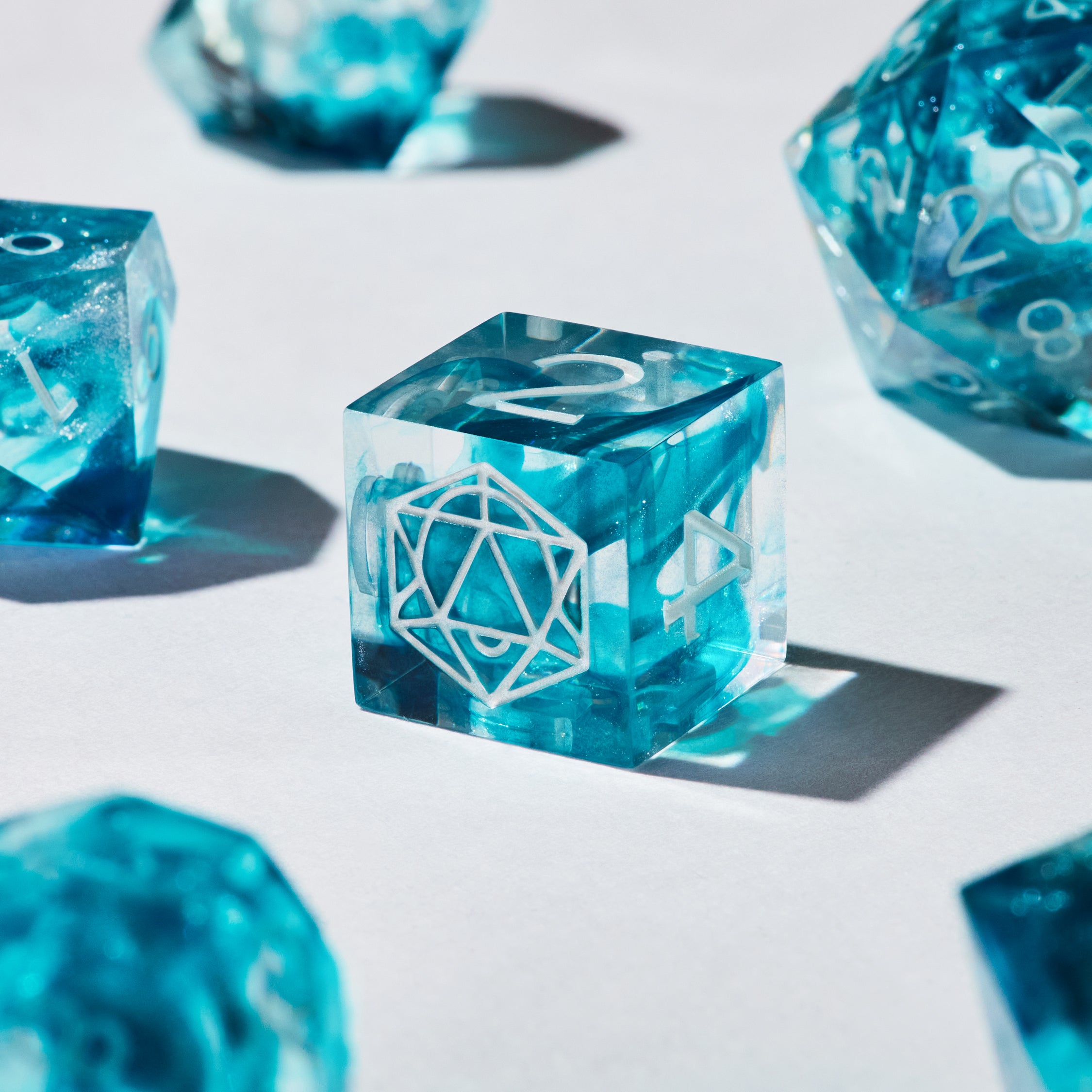 Azure Magic Dice Set