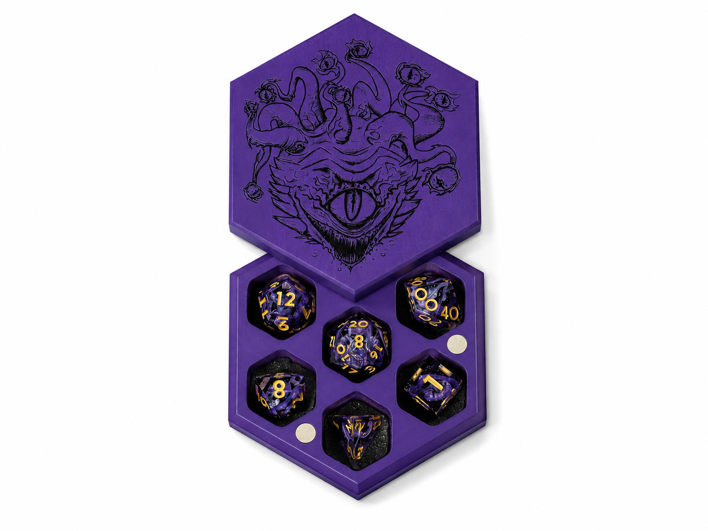 Custom Solid Wood Dice Box