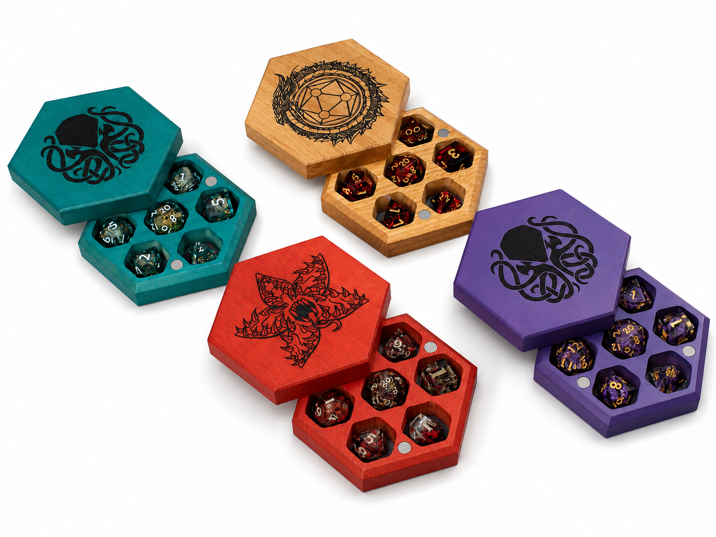 Custom Solid Wood Dice Box