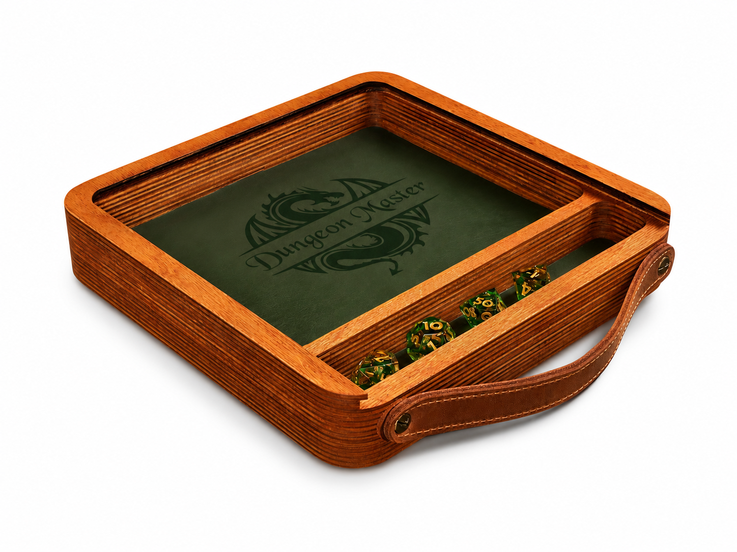 Custom Wood Dice Rolling Tray | Size S