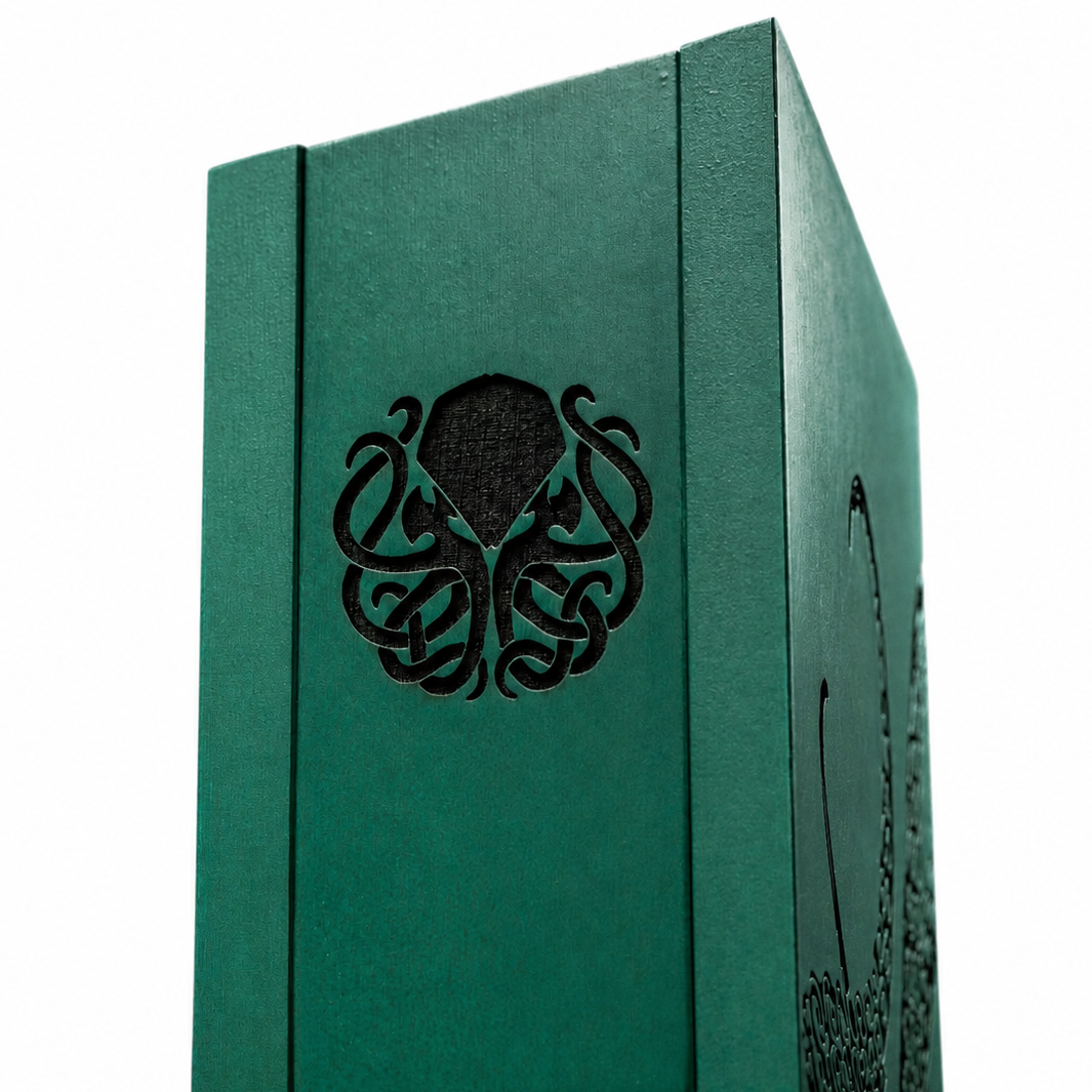 Cthulhu Solid Wood Dice Tower
