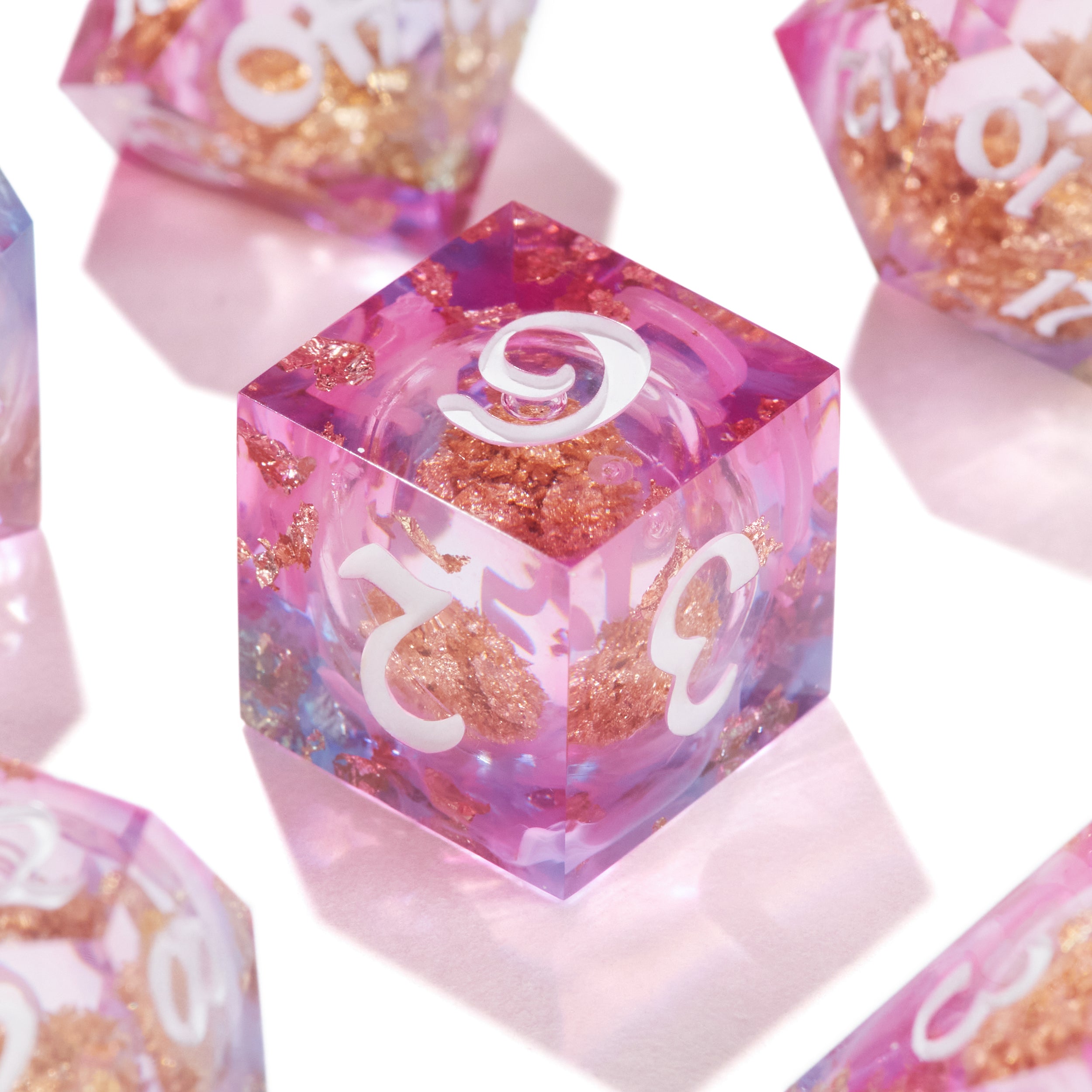 Fae Treasury Liquid Core Dice Set
