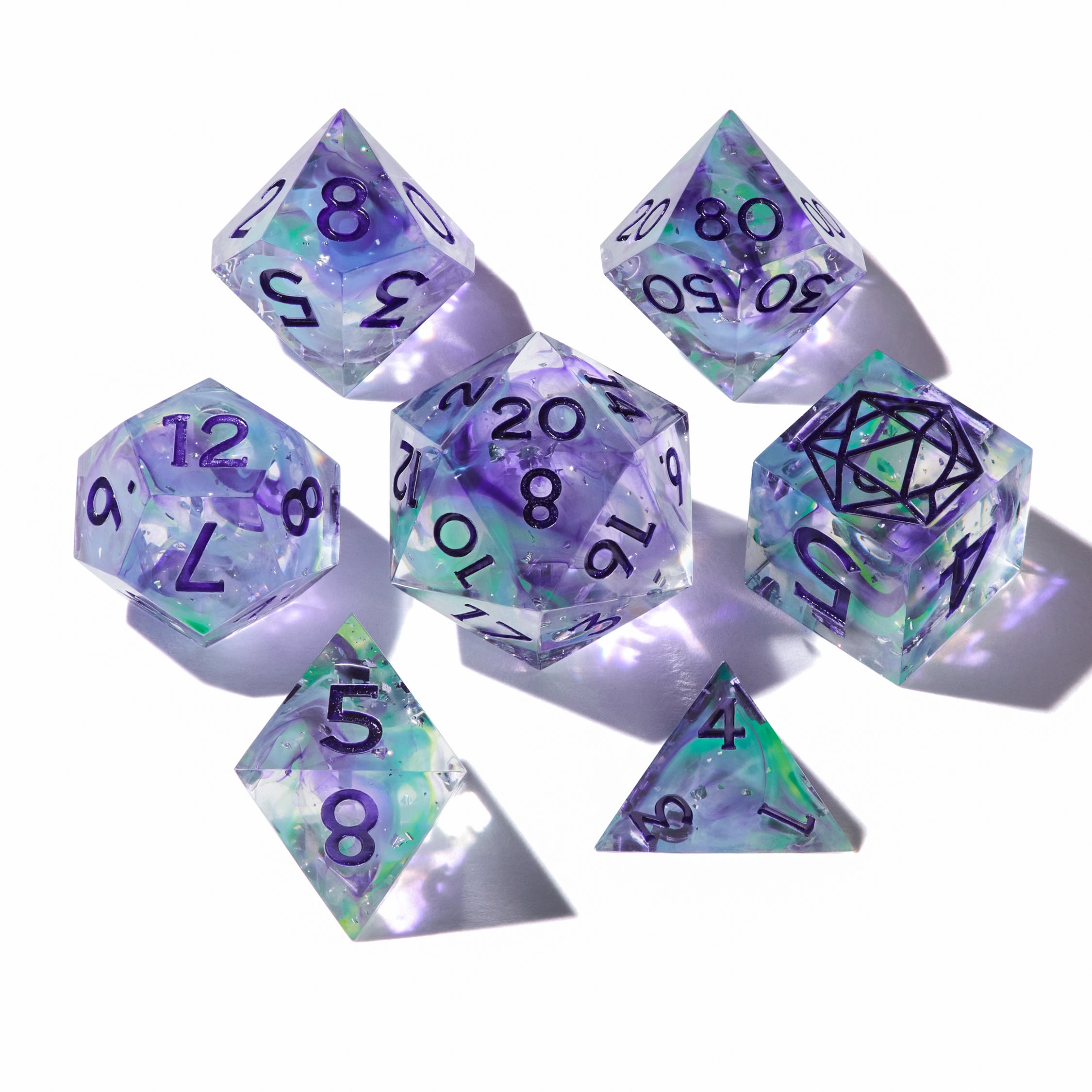 Mystic Aurora Dice Set