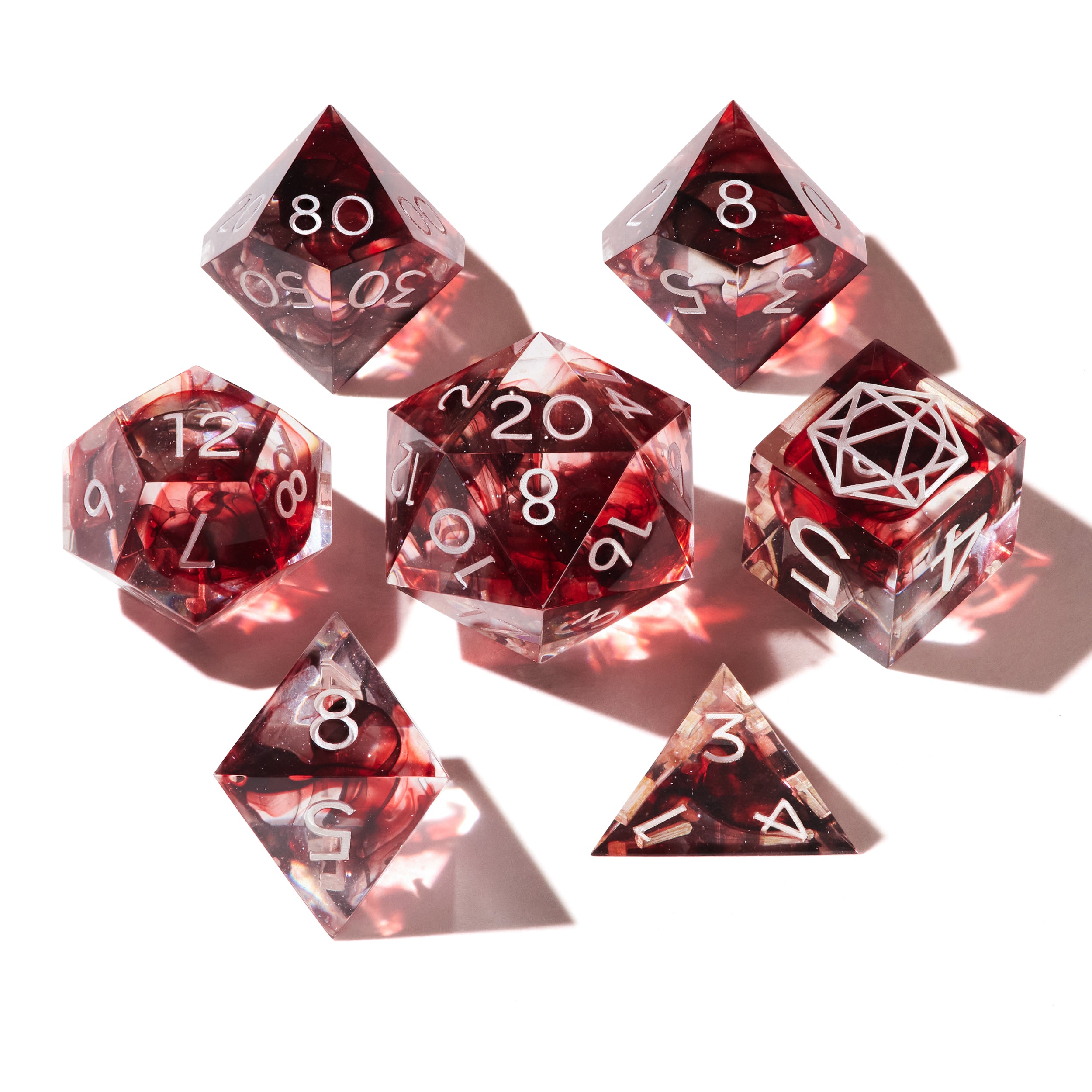 Poisoned Blood Dice Set