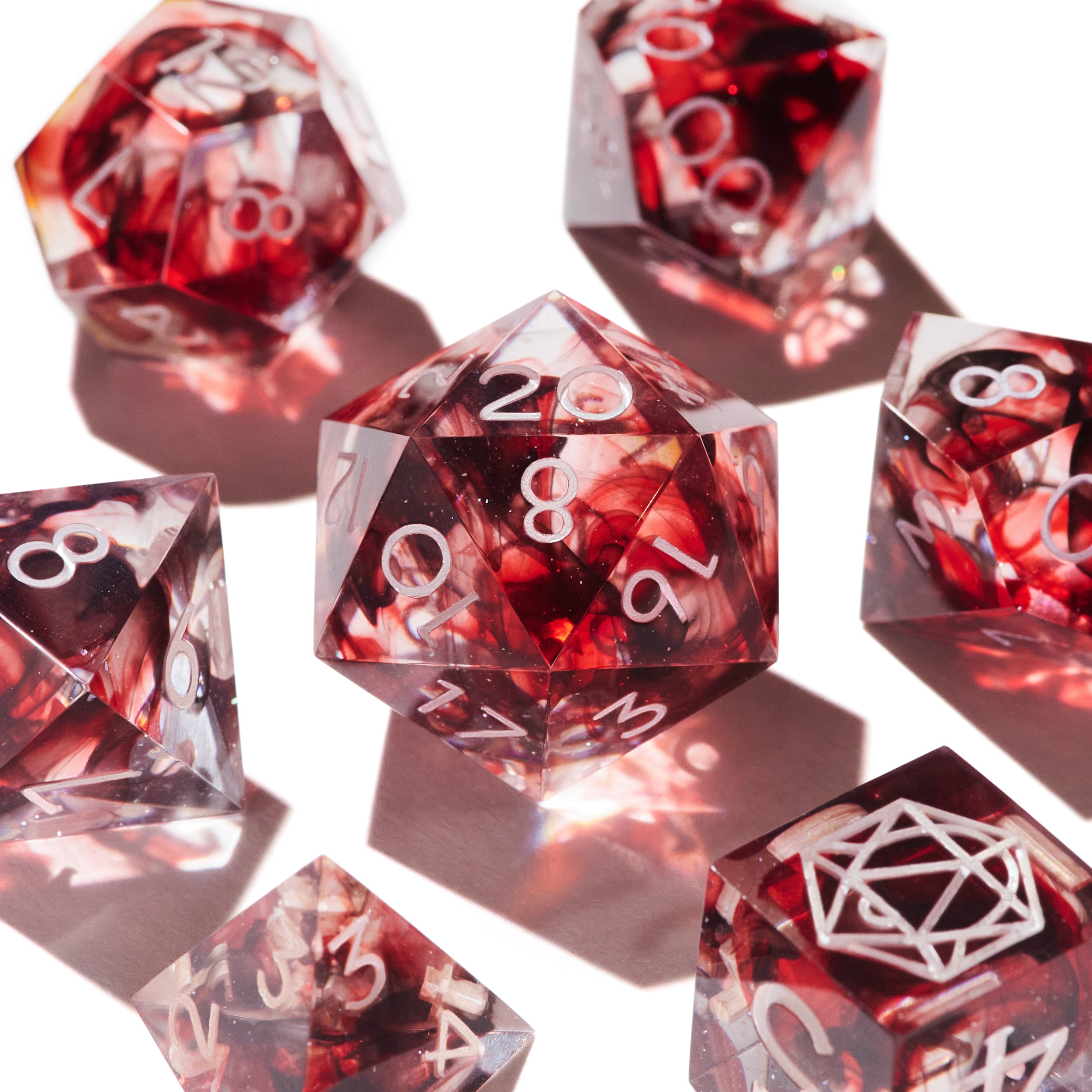 Poisoned Blood Dice Set