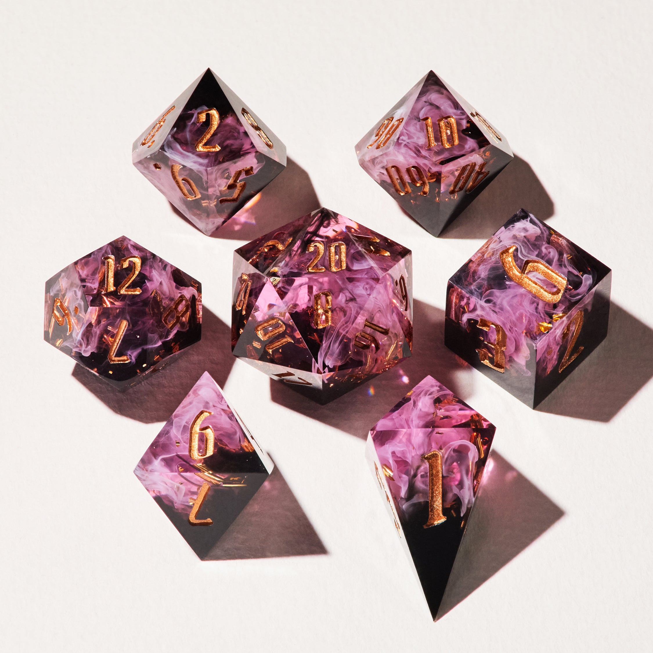Poisoned Peony Dice Set