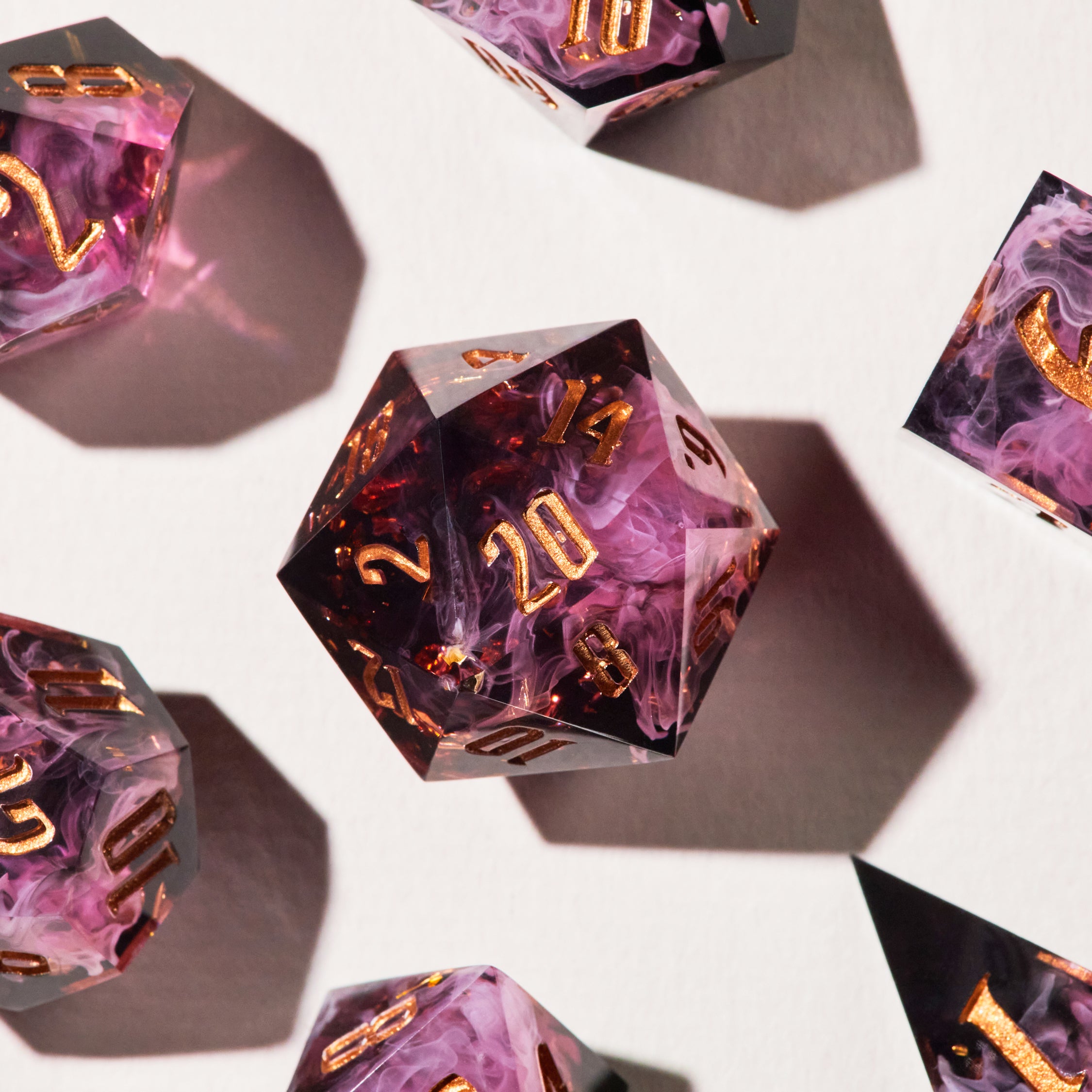 Poisoned Peony Dice Set