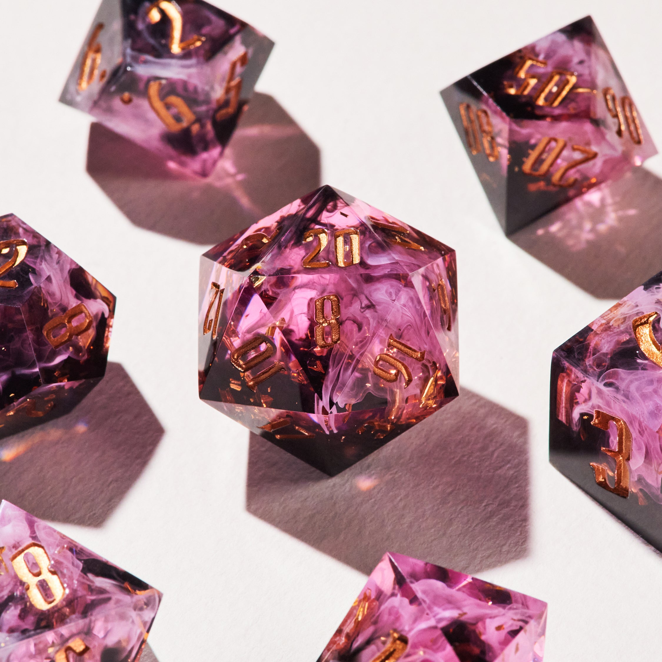 Poisoned Peony Dice Set