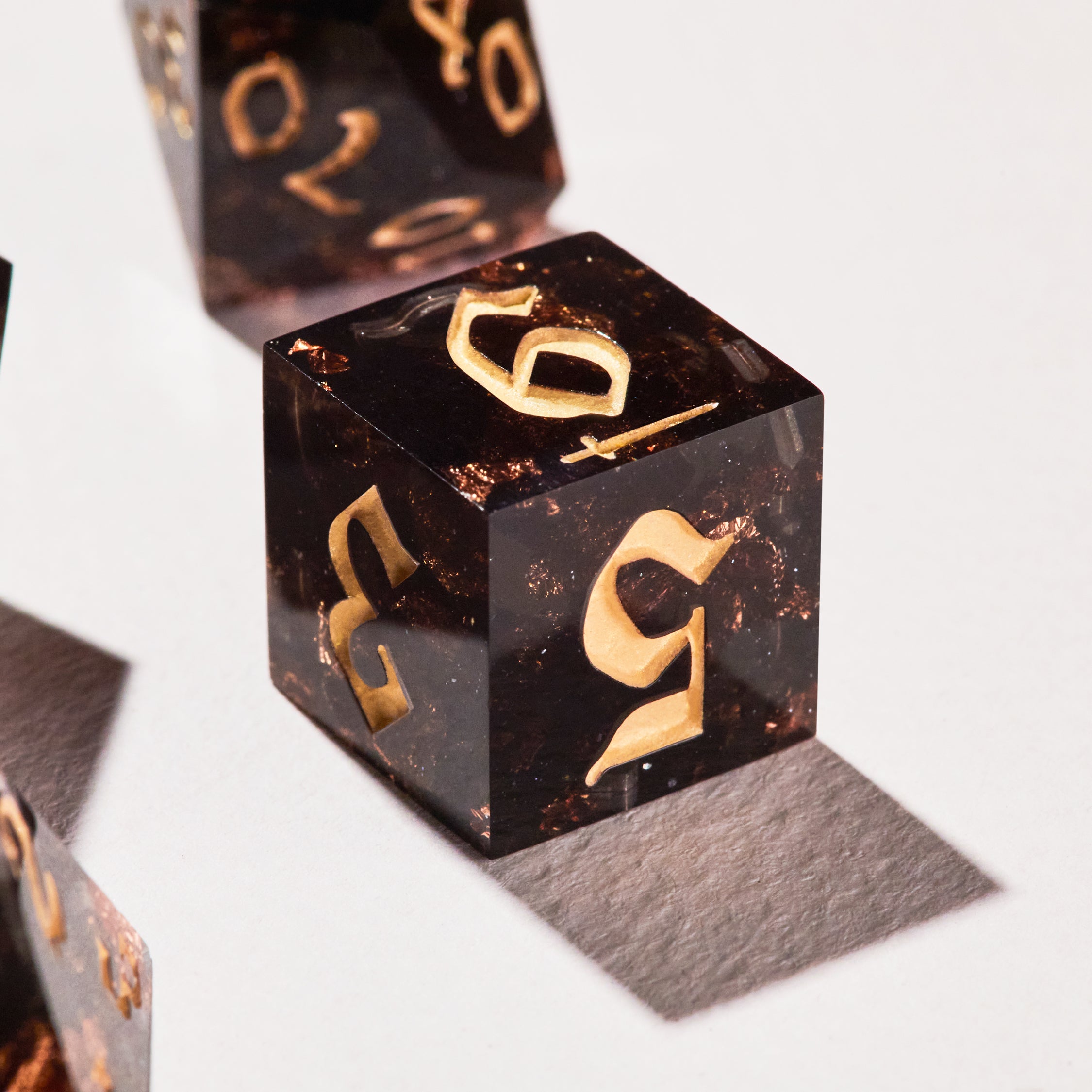 Lava Dungeon Dice Set