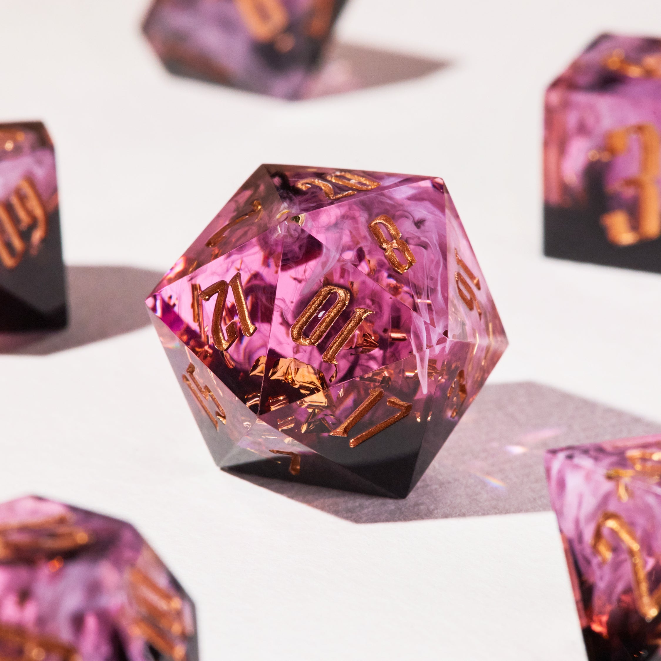 Poisoned Peony Dice Set