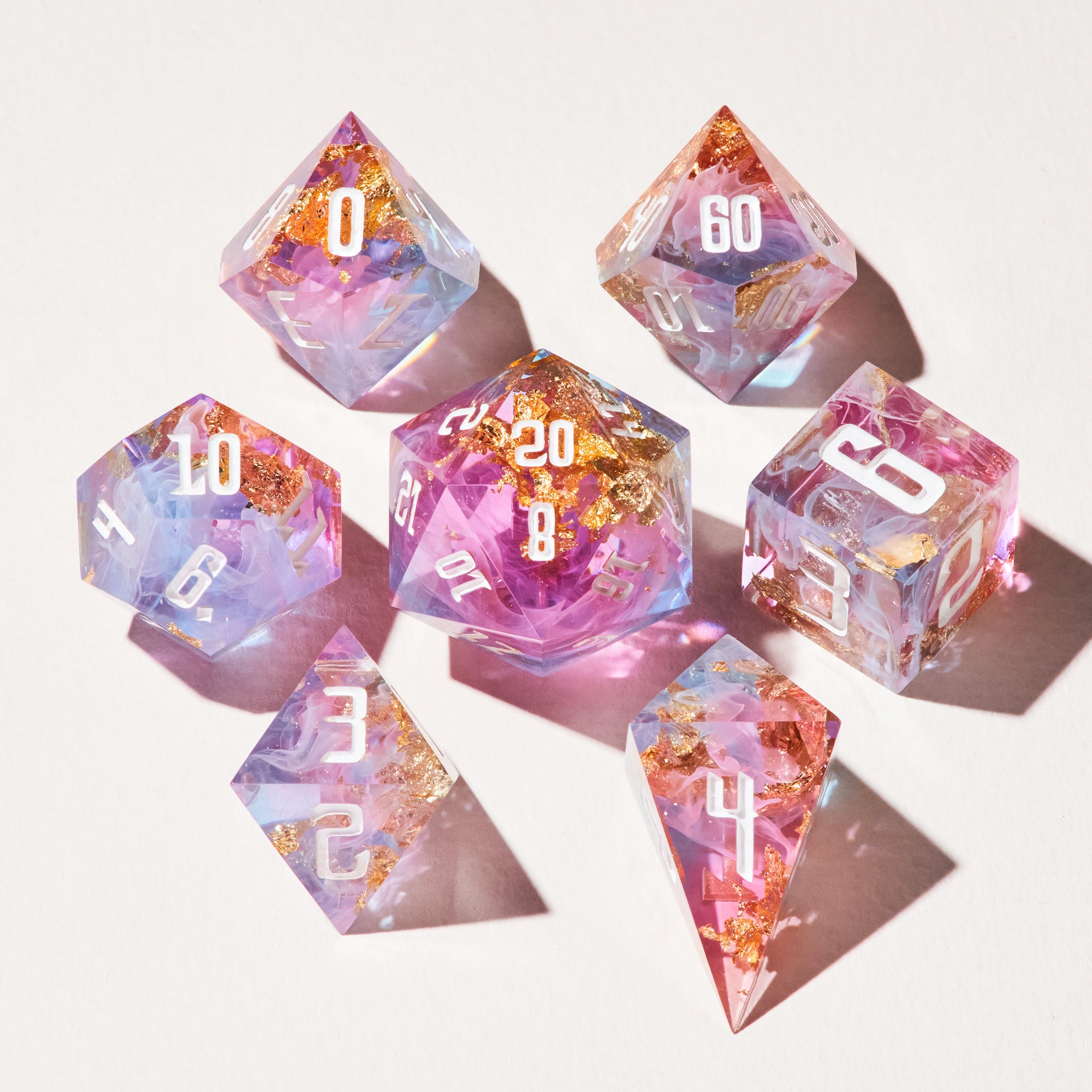 Fae Treasury Dice Set