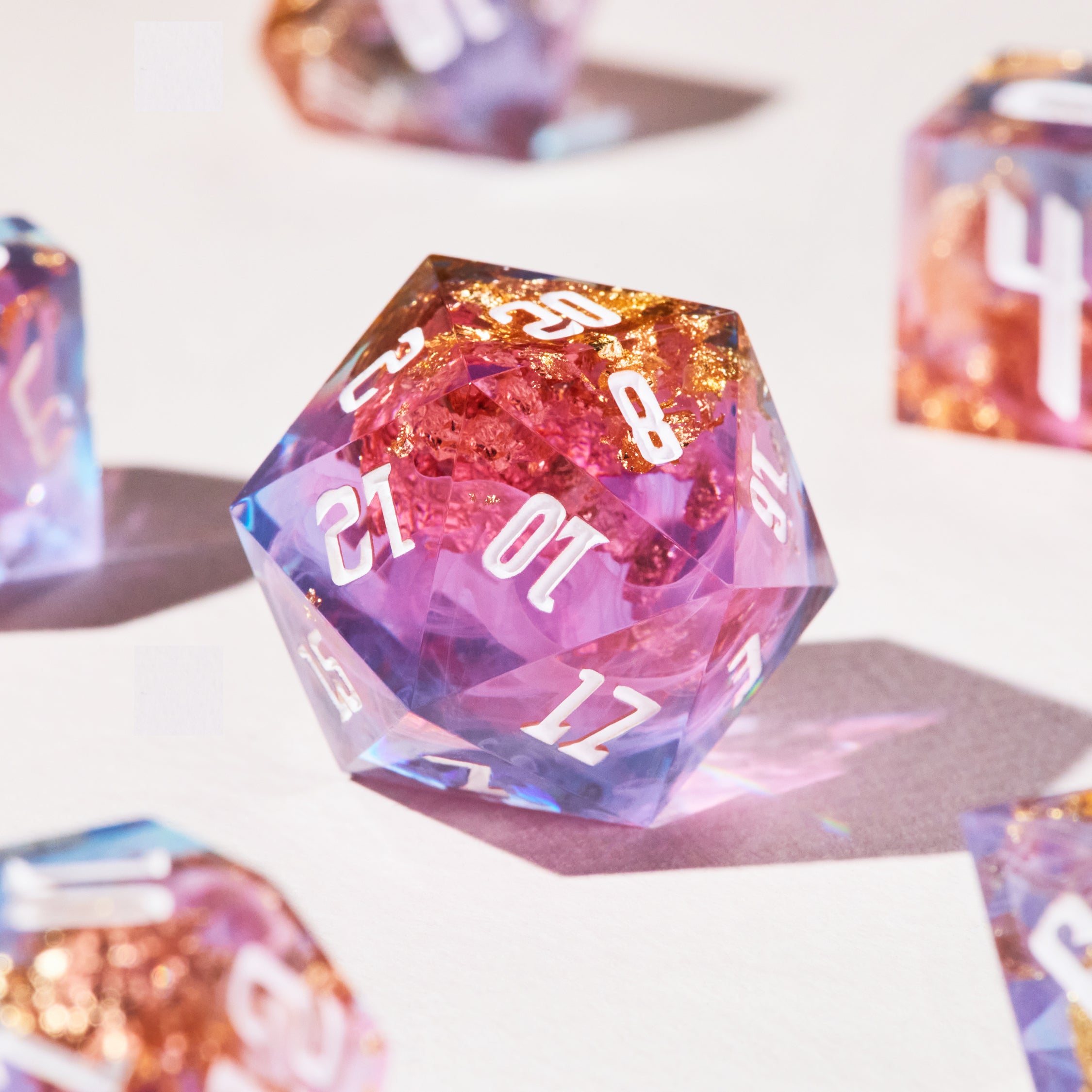 Fae Treasury Dice Set