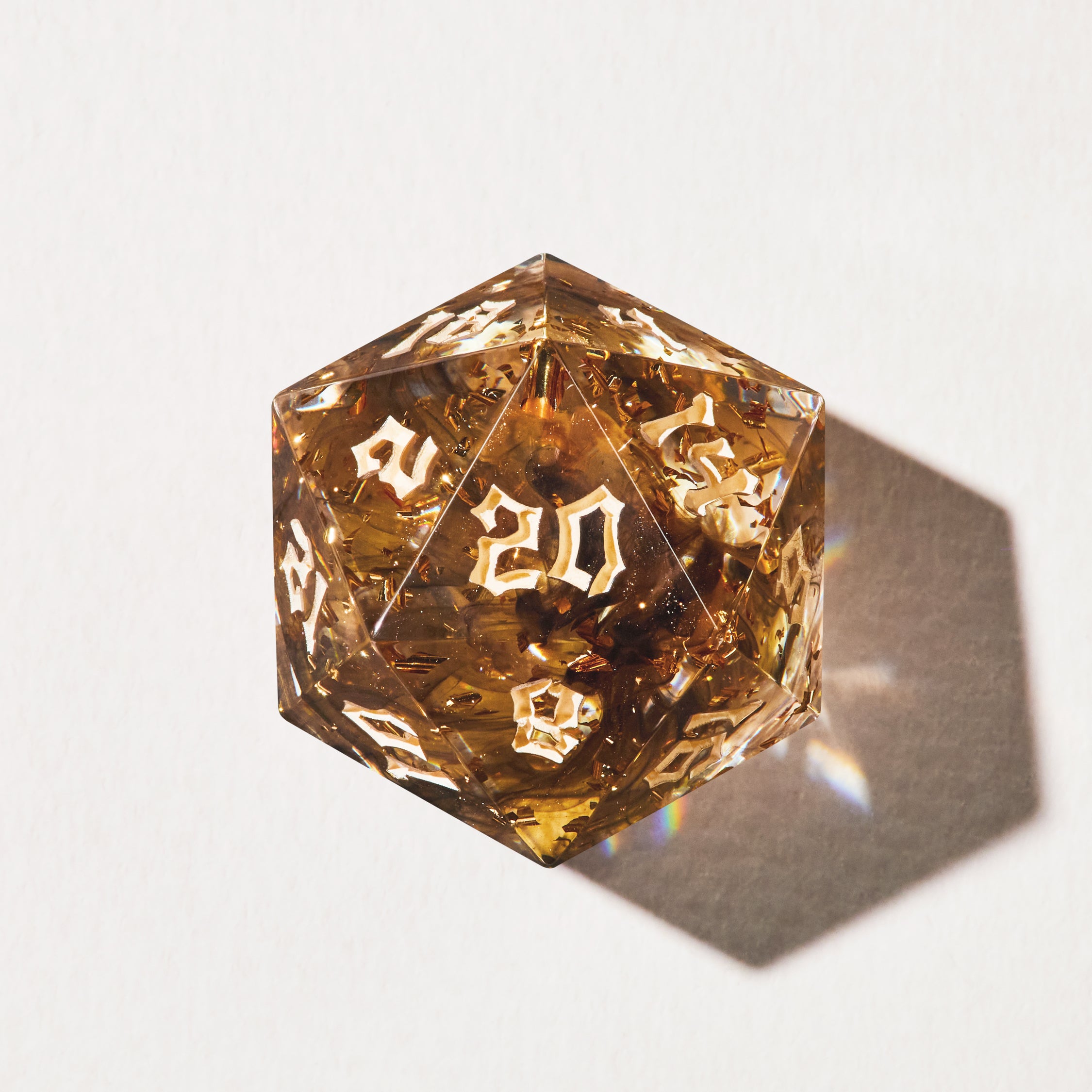 Golden Dune Dice Set