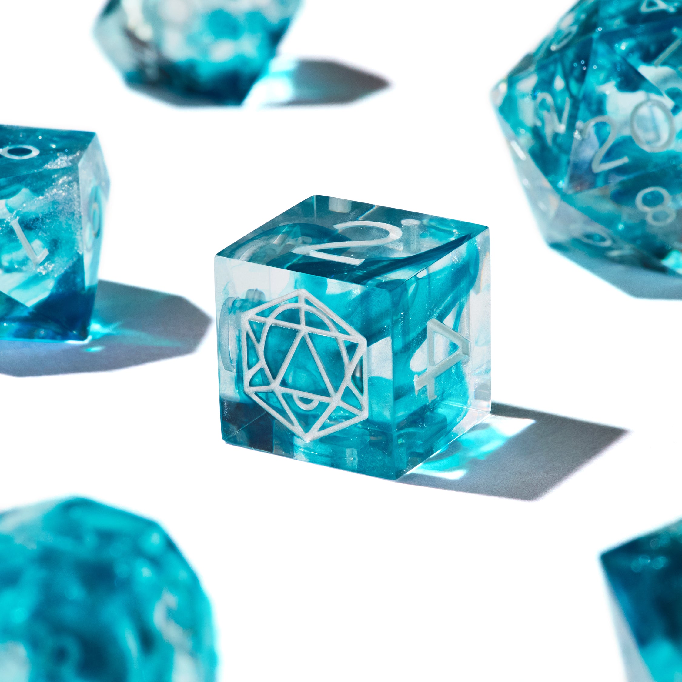 Azure Magic Dice Set