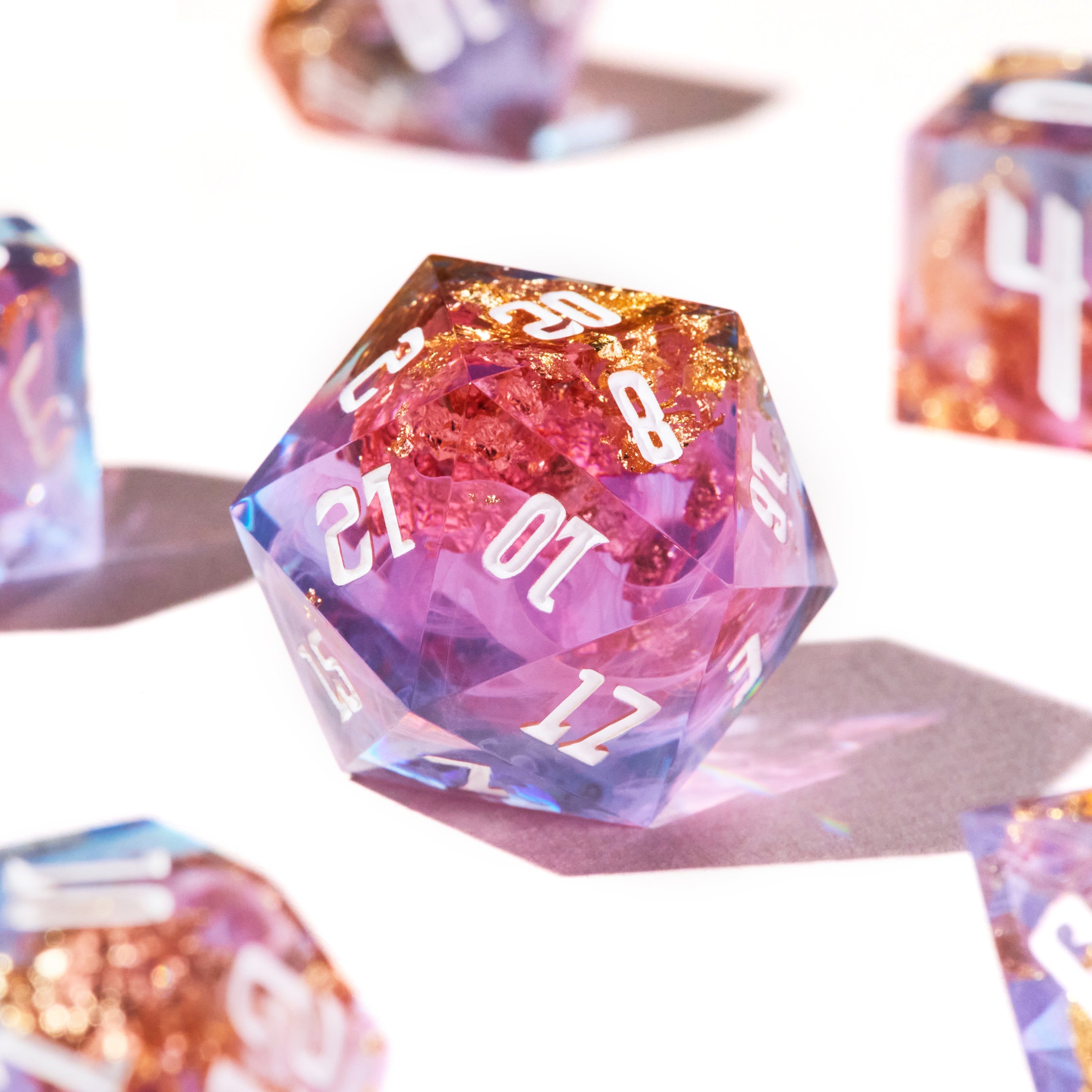 Fae Treasury Dice Set