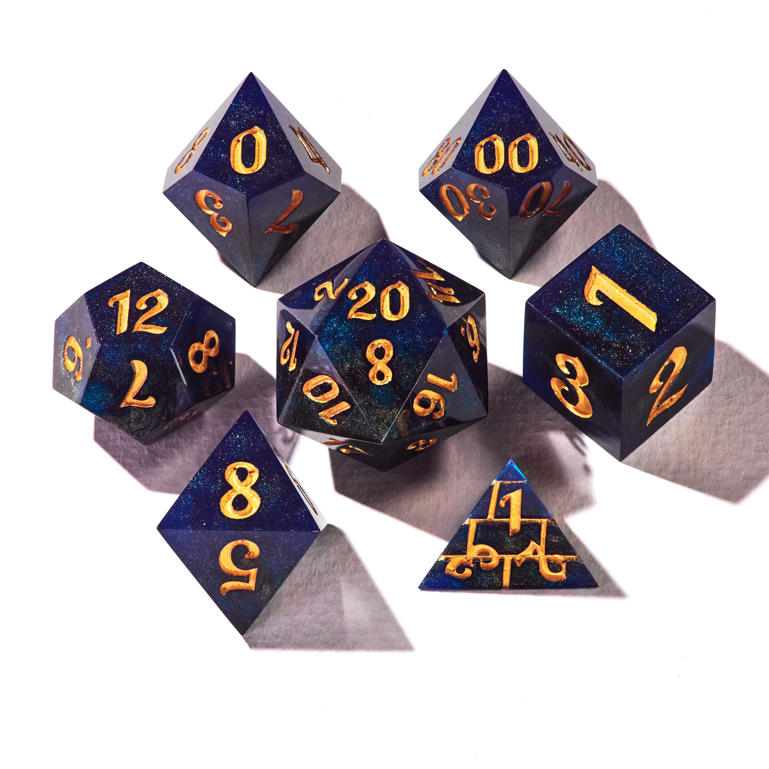 Midnight Starfall Dice Set