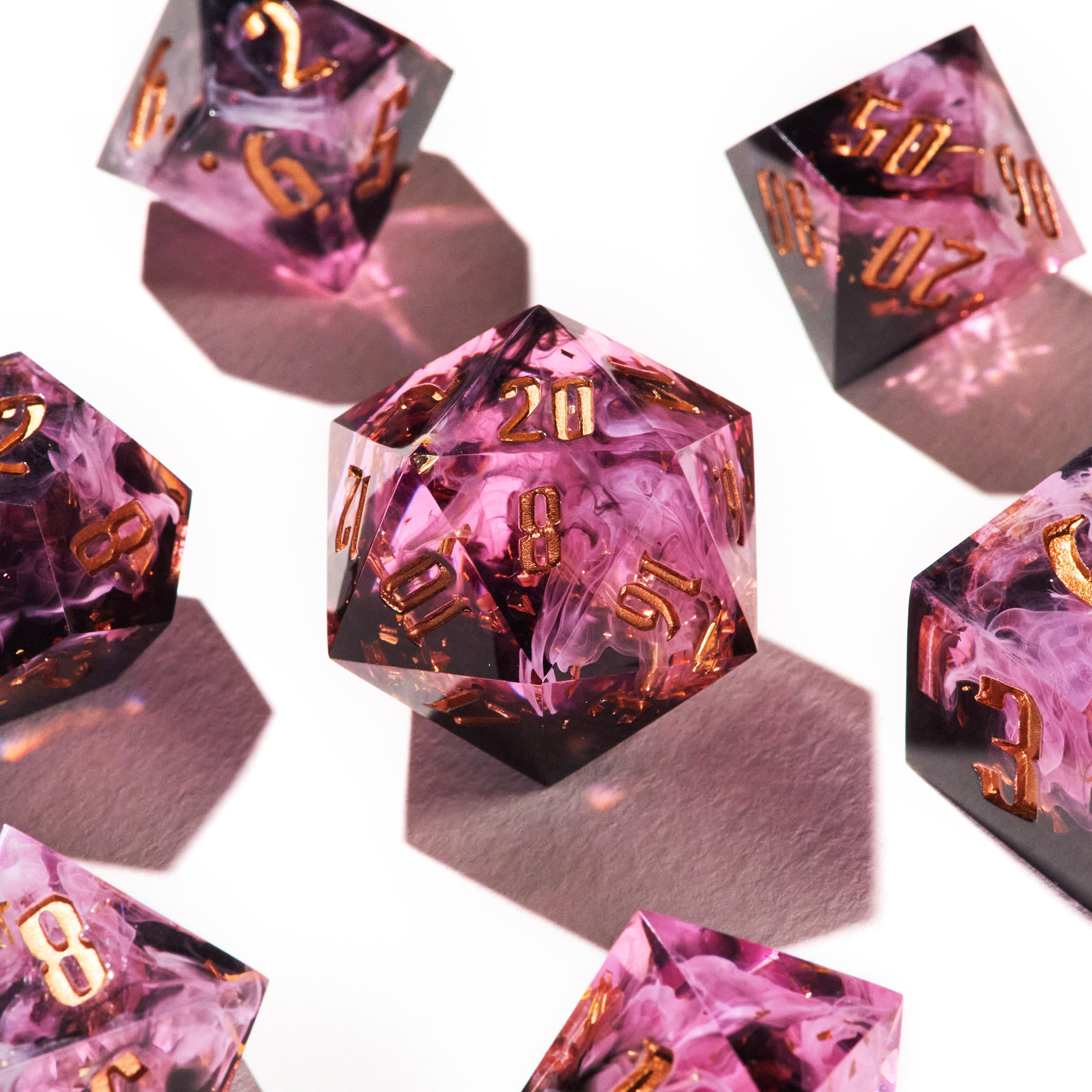 Poisoned Peony Dice Set