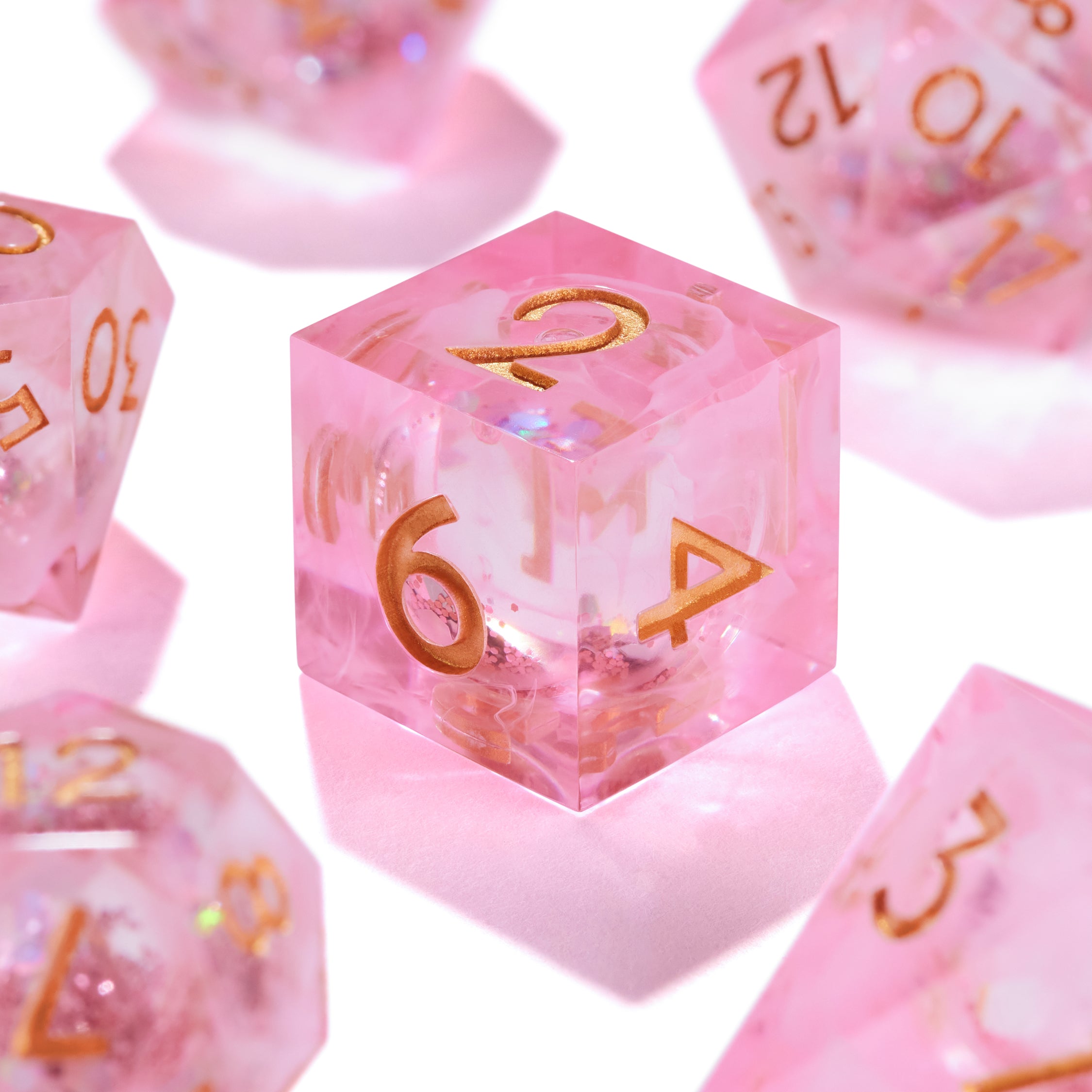 Sakura Dream Liquid Core Dice Set