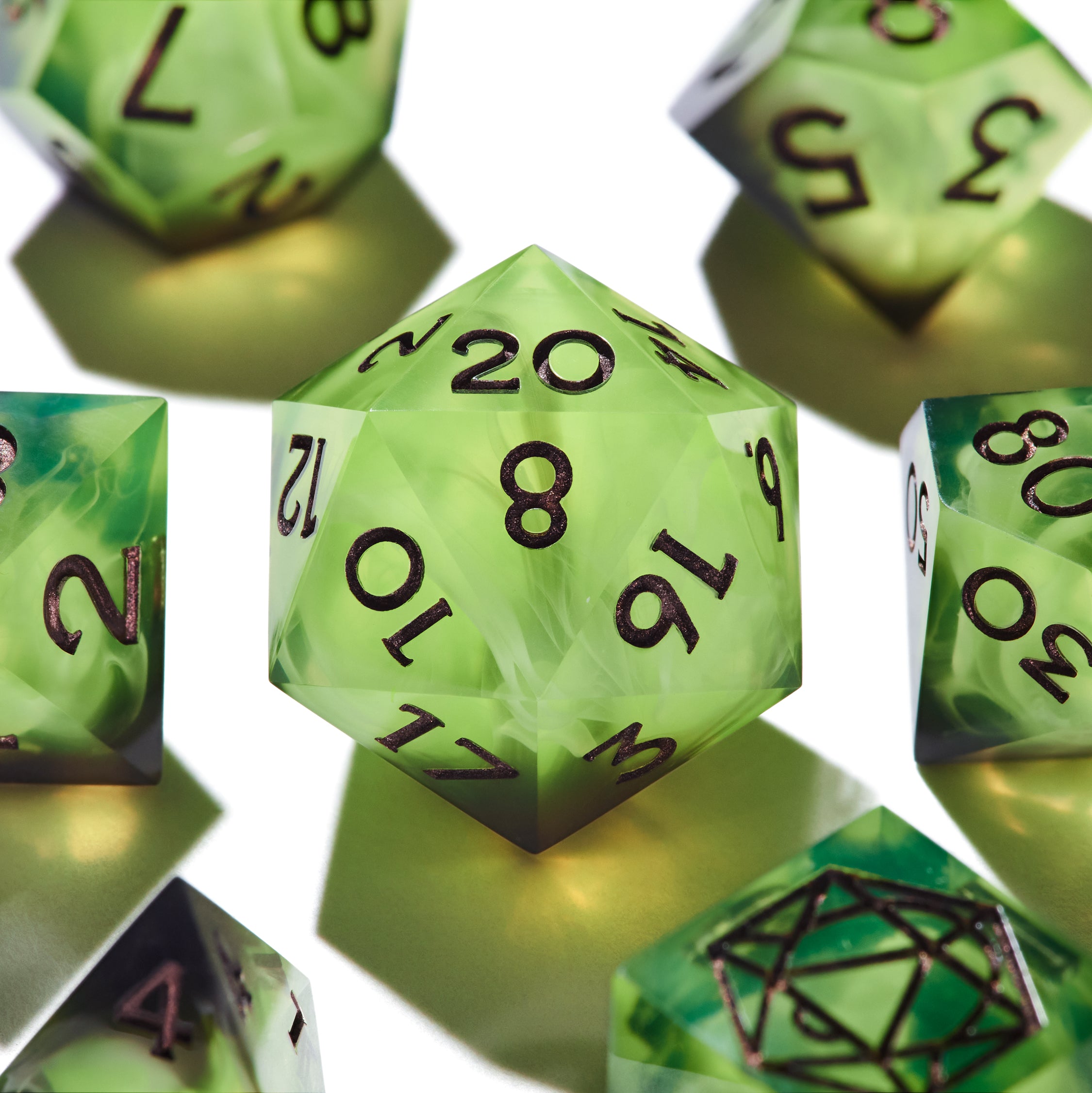 Acid Bloom Dice Set