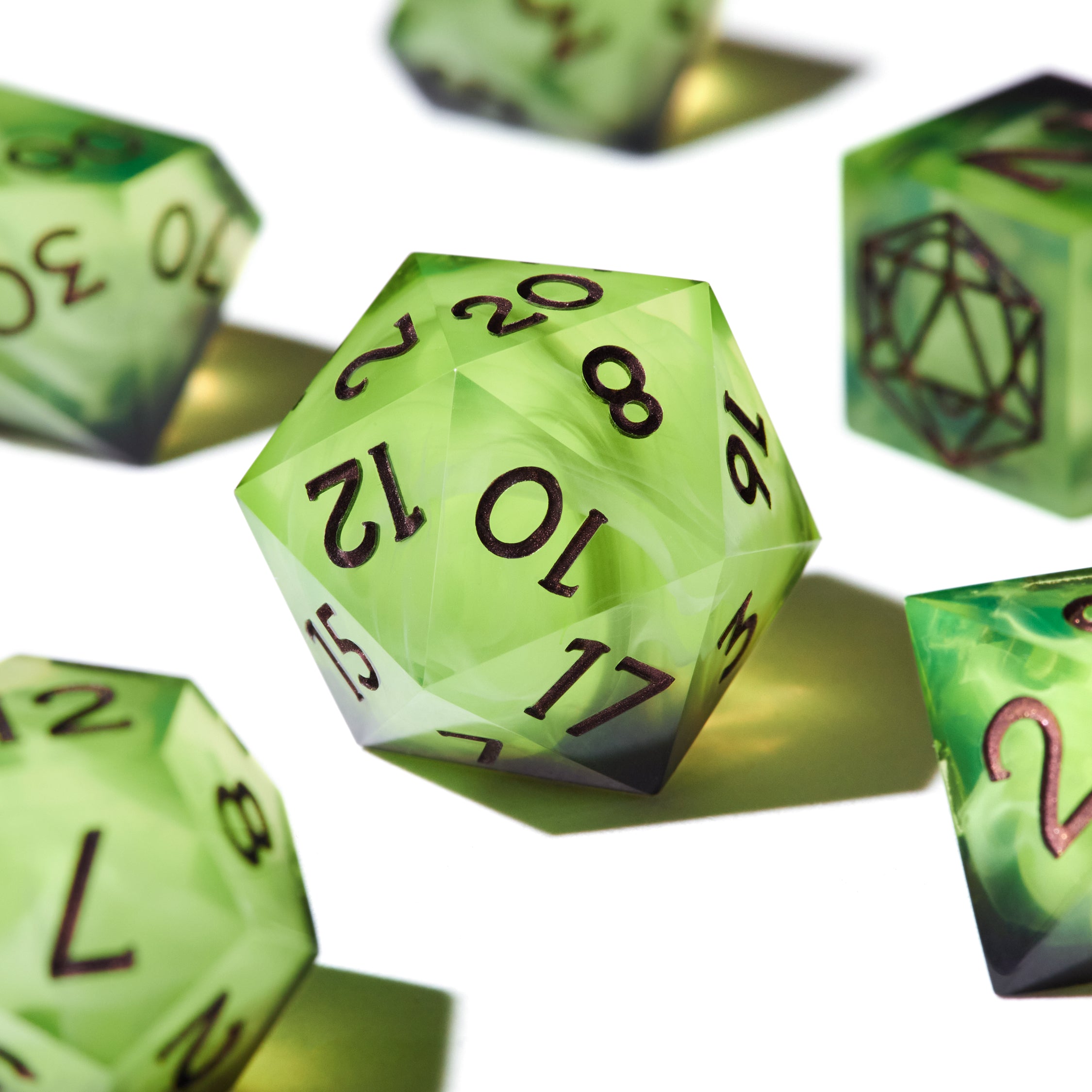 Acid Bloom Dice Set
