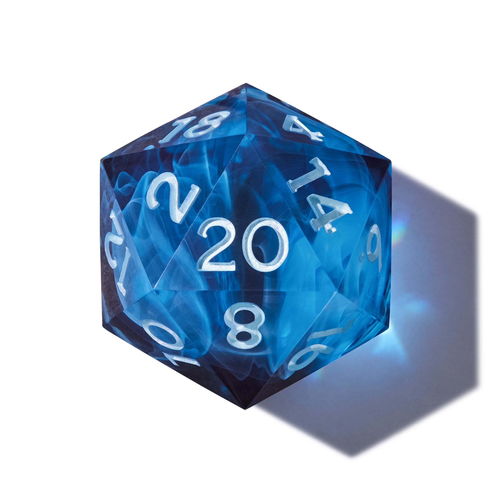 Blue Dragon's Breath Dice Set