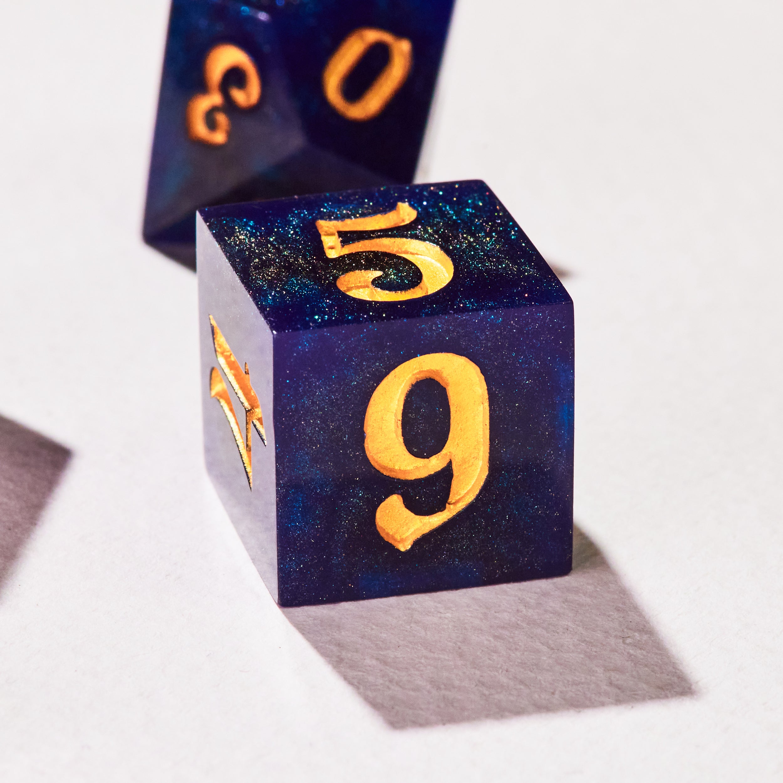 Midnight Starfall Dice Set