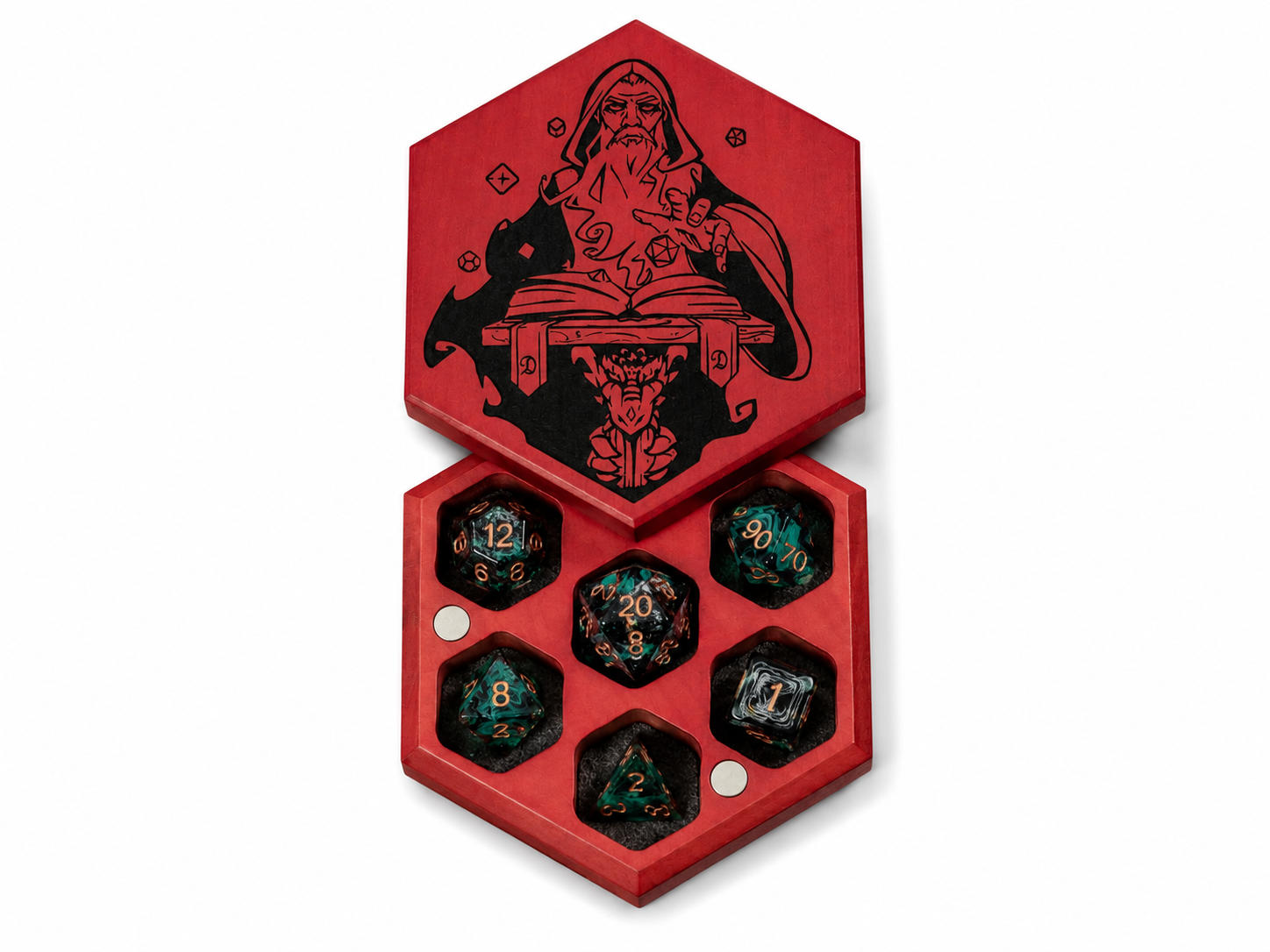 Custom Solid Wood Dice Box