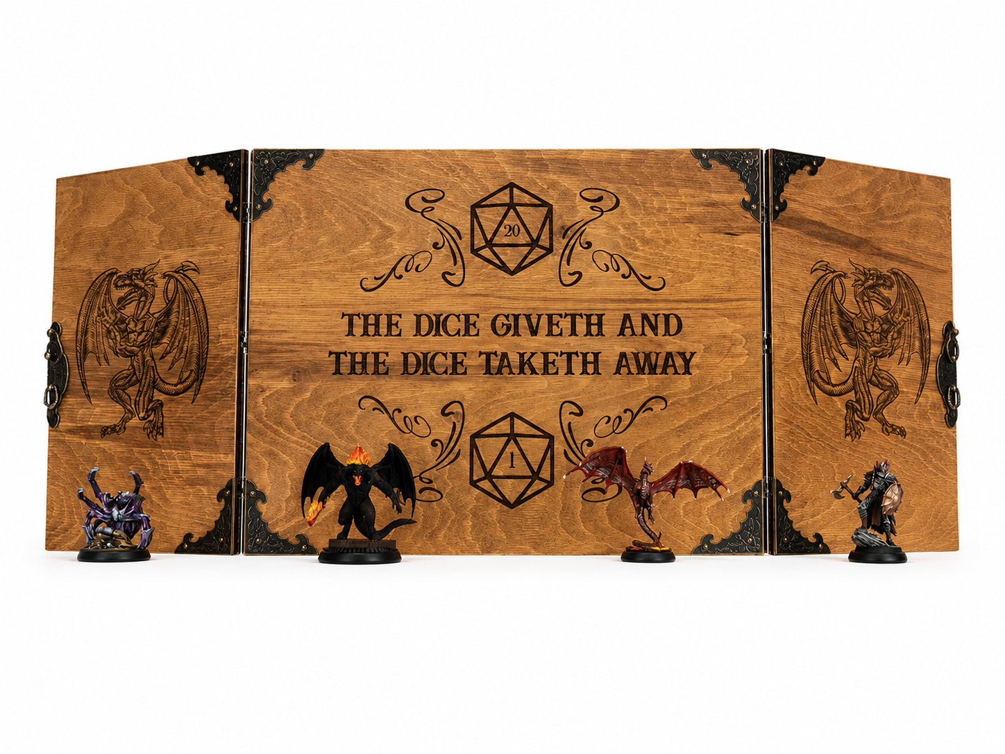 Custom Wood DM Screen