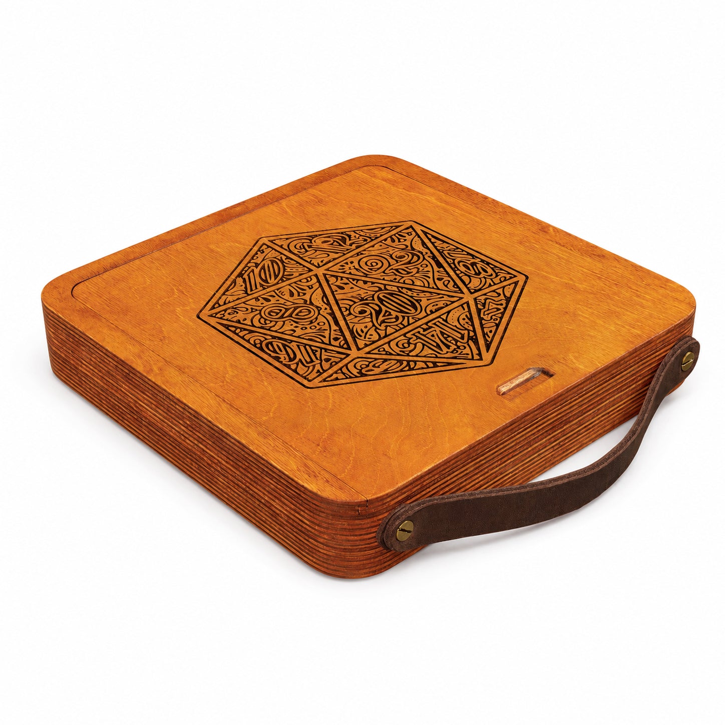 Custom Wood Dice Rolling Tray | Size S