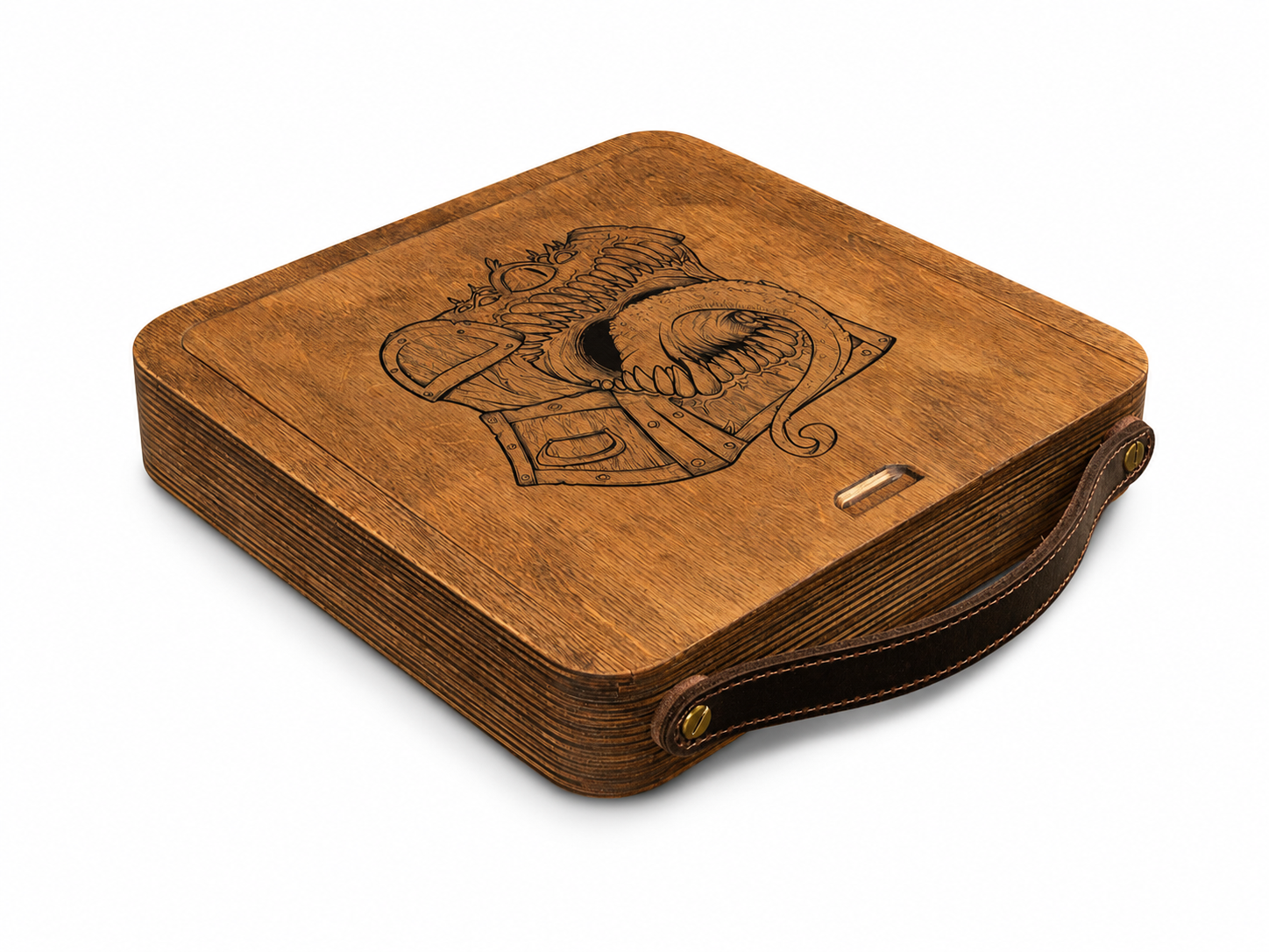 Custom Wood Dice Rolling Tray | Size S