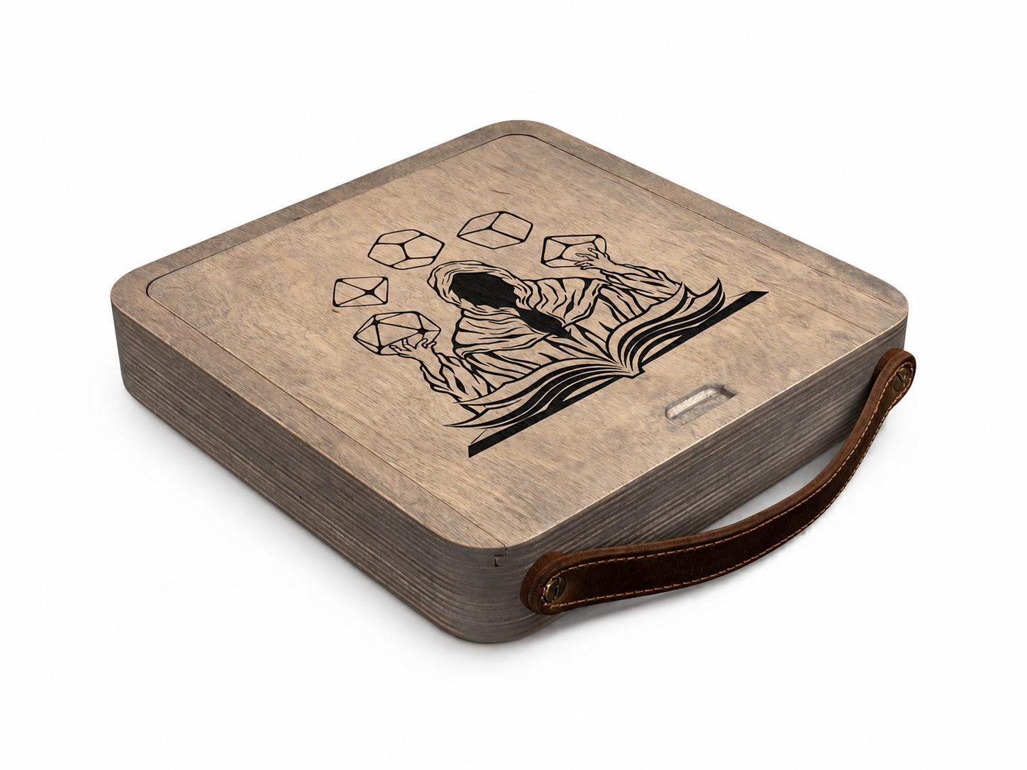 Custom Wood Dice Rolling Tray | Size S
