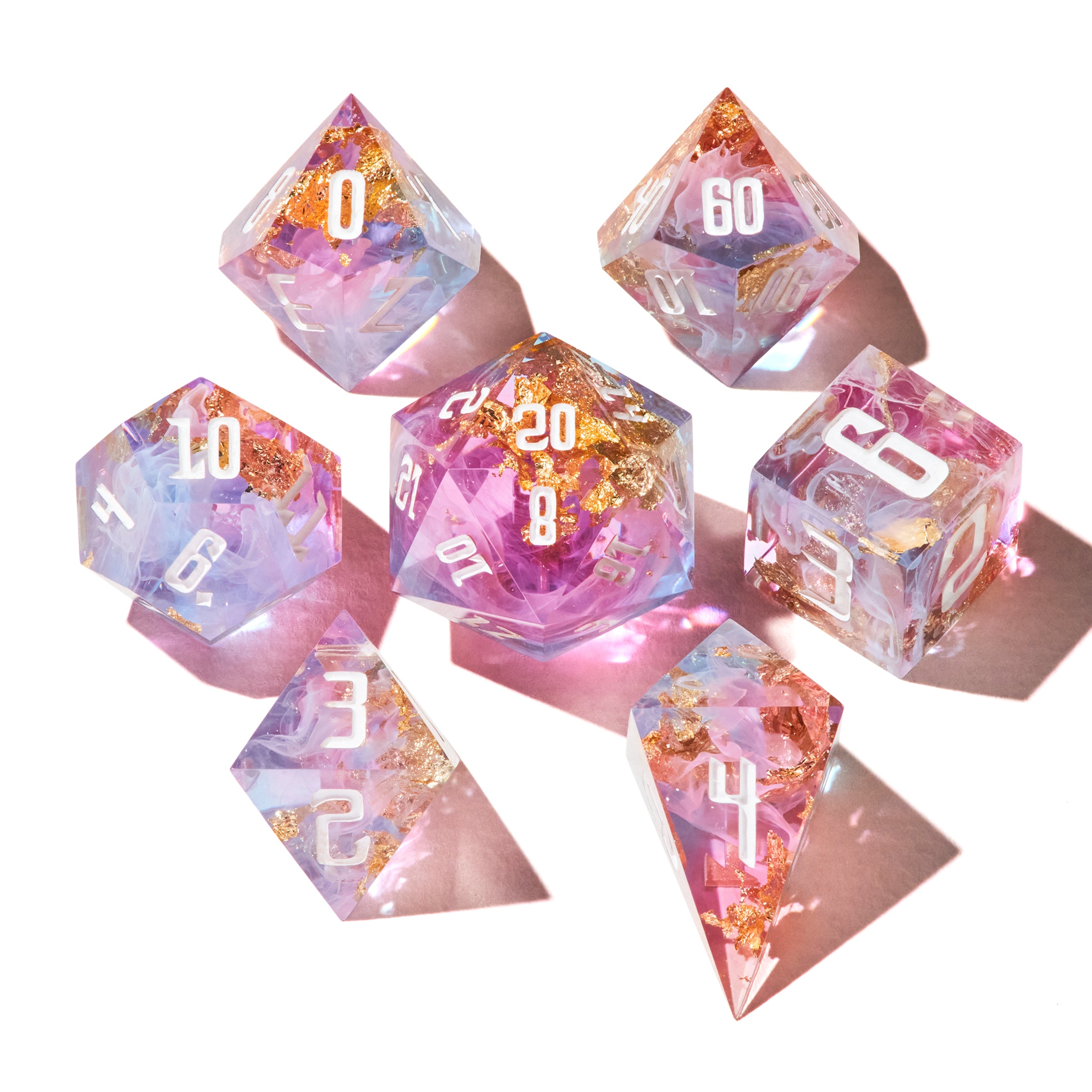 Fae Treasury Dice Set