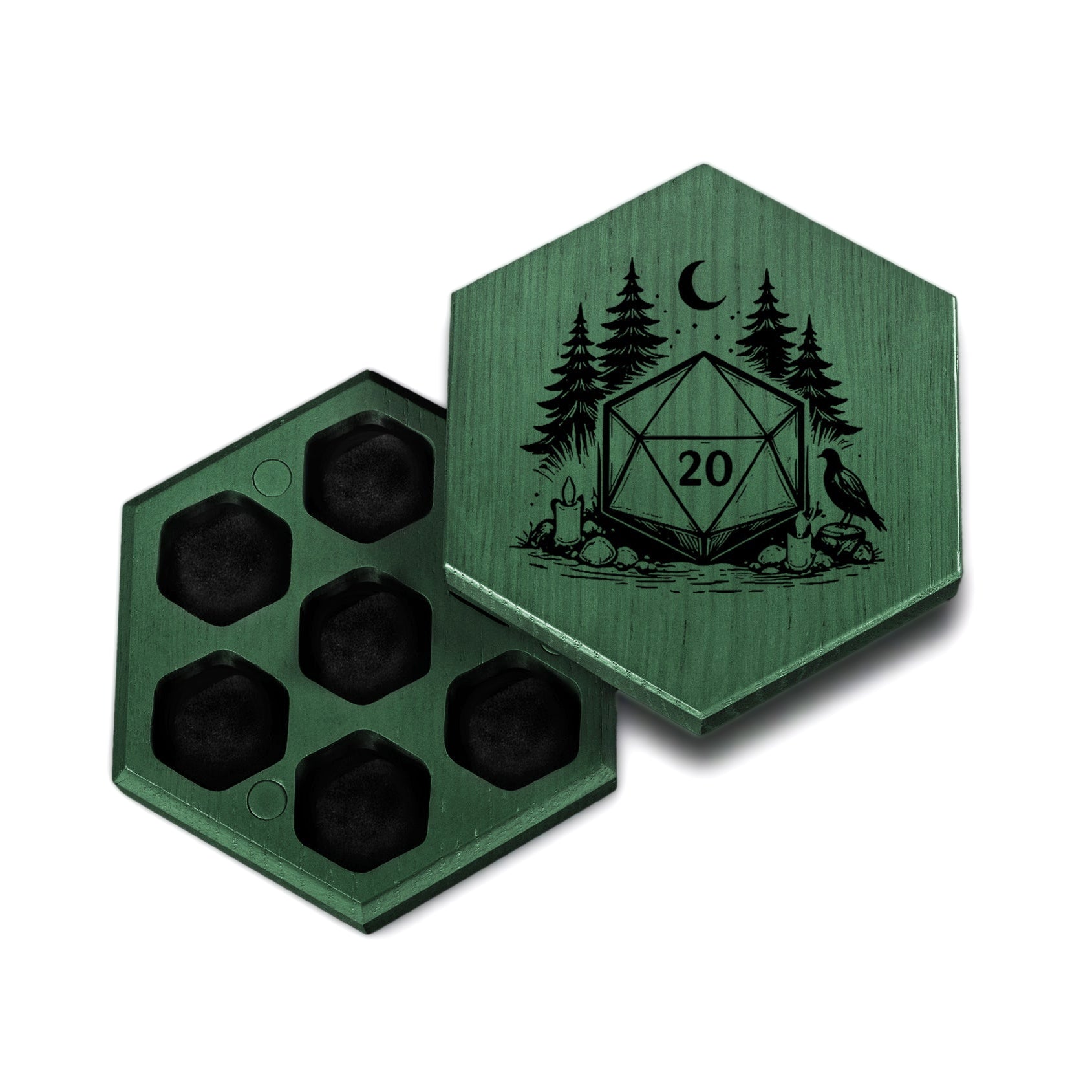 Forest Mist Dice Set