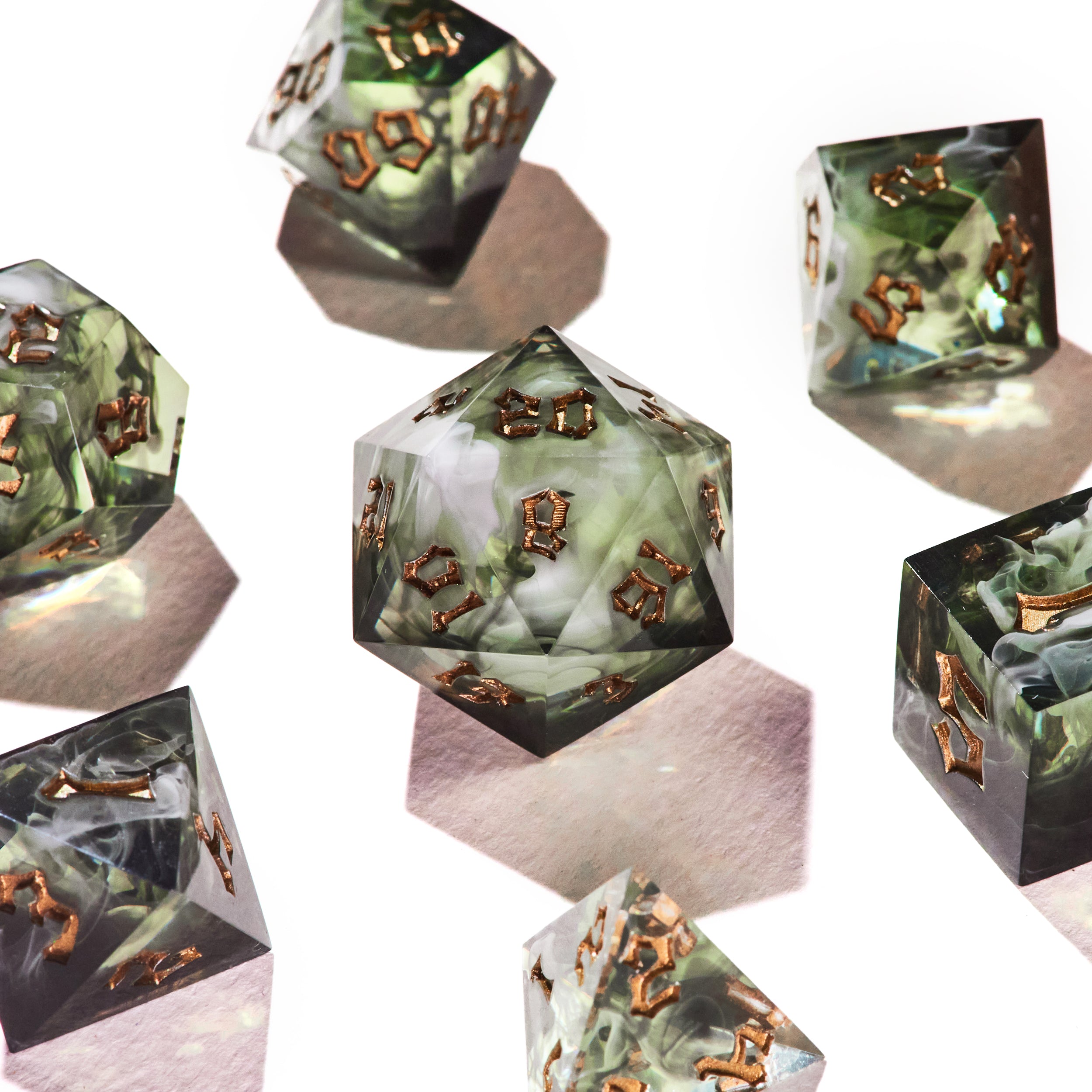 Forest Mist Dice Set