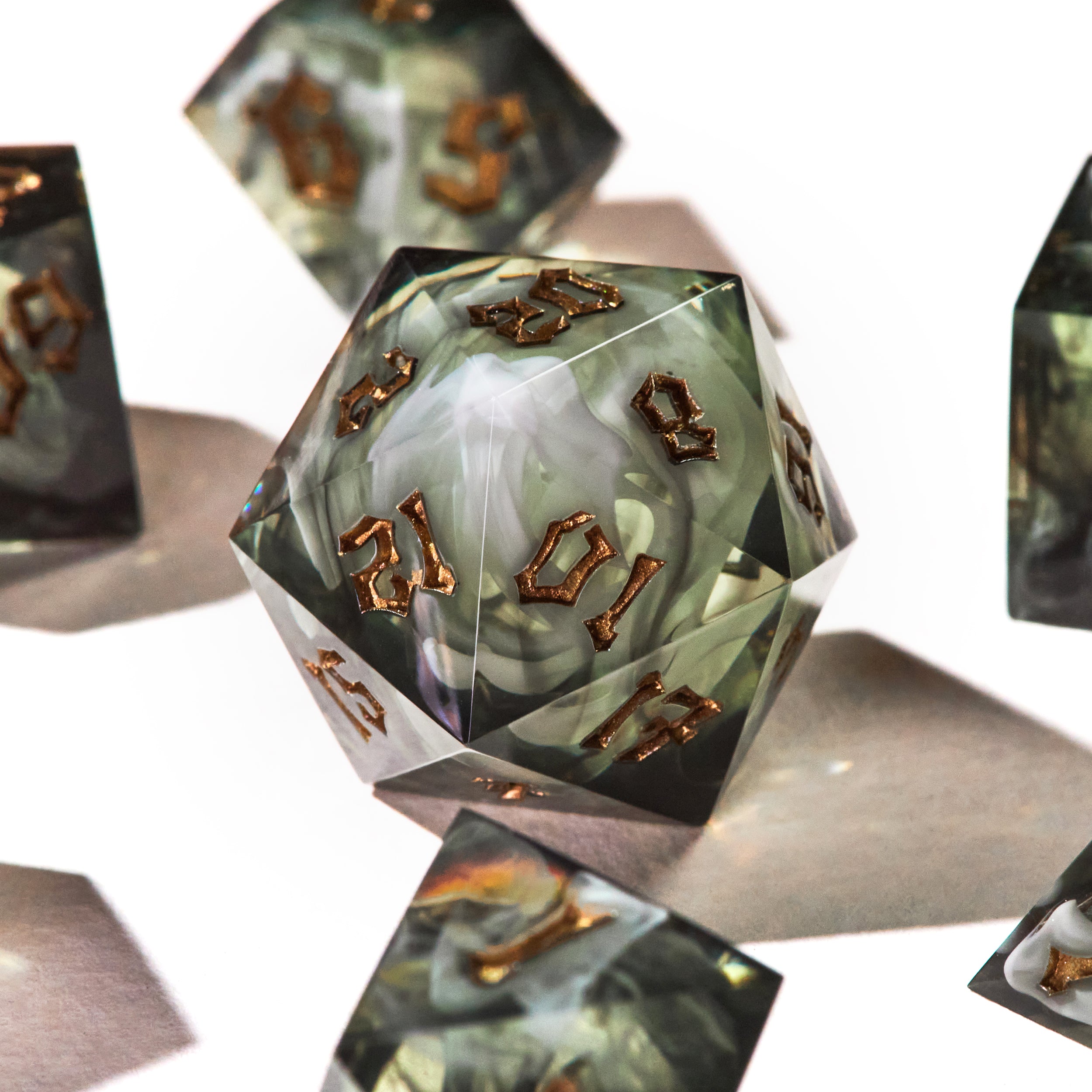 Forest Mist Dice Set