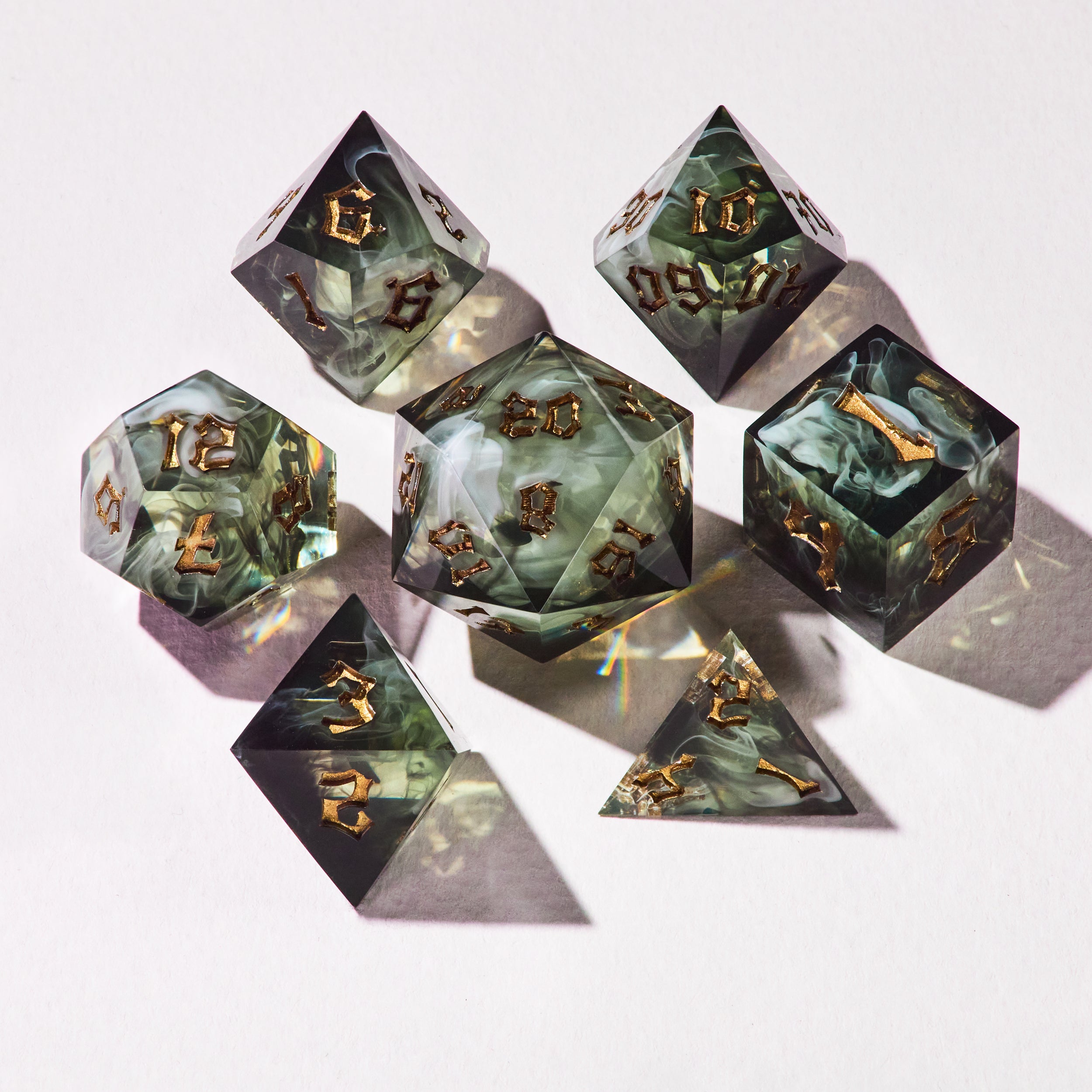 Forest Mist Dice Set