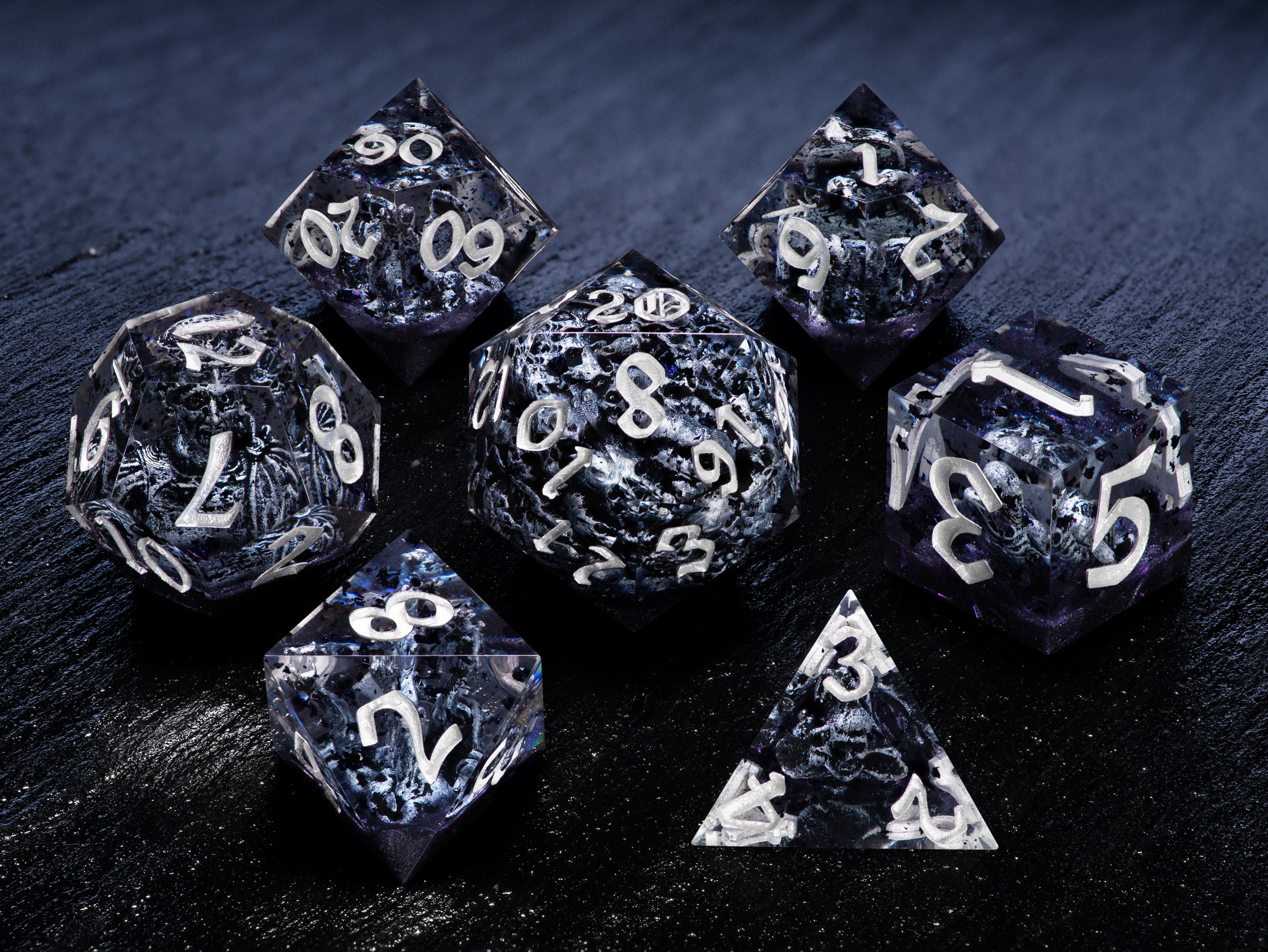 Skeleton Dice Set