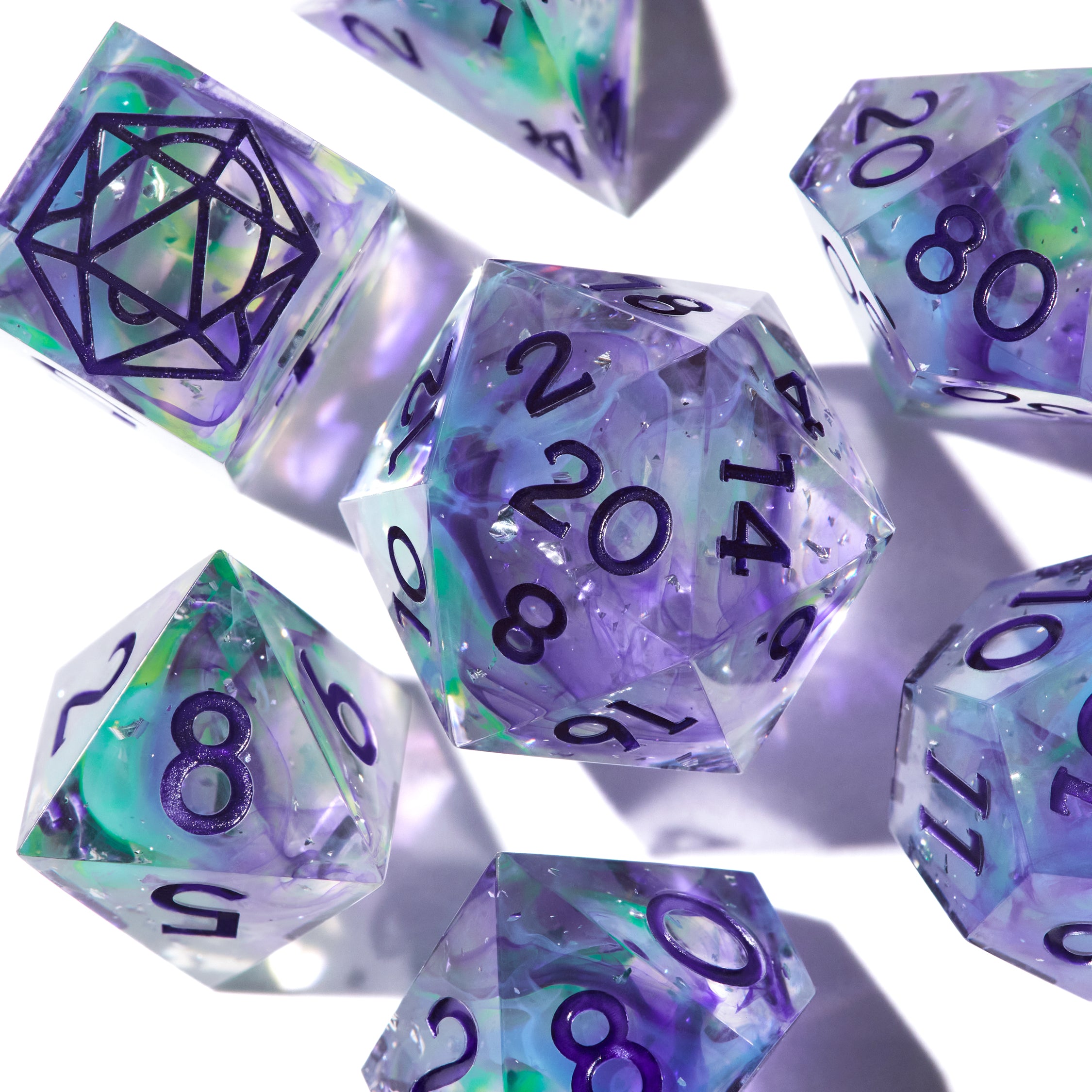 Mystic Aurora Dice Set