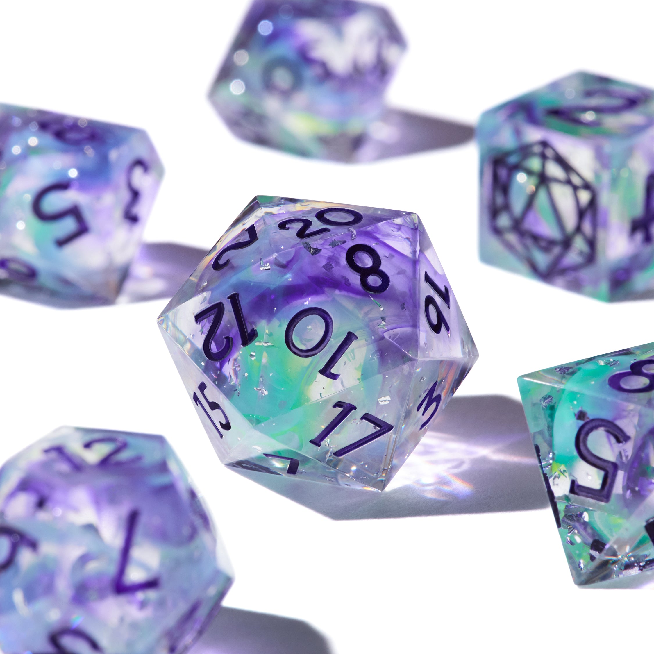 Mystic Aurora Dice Set