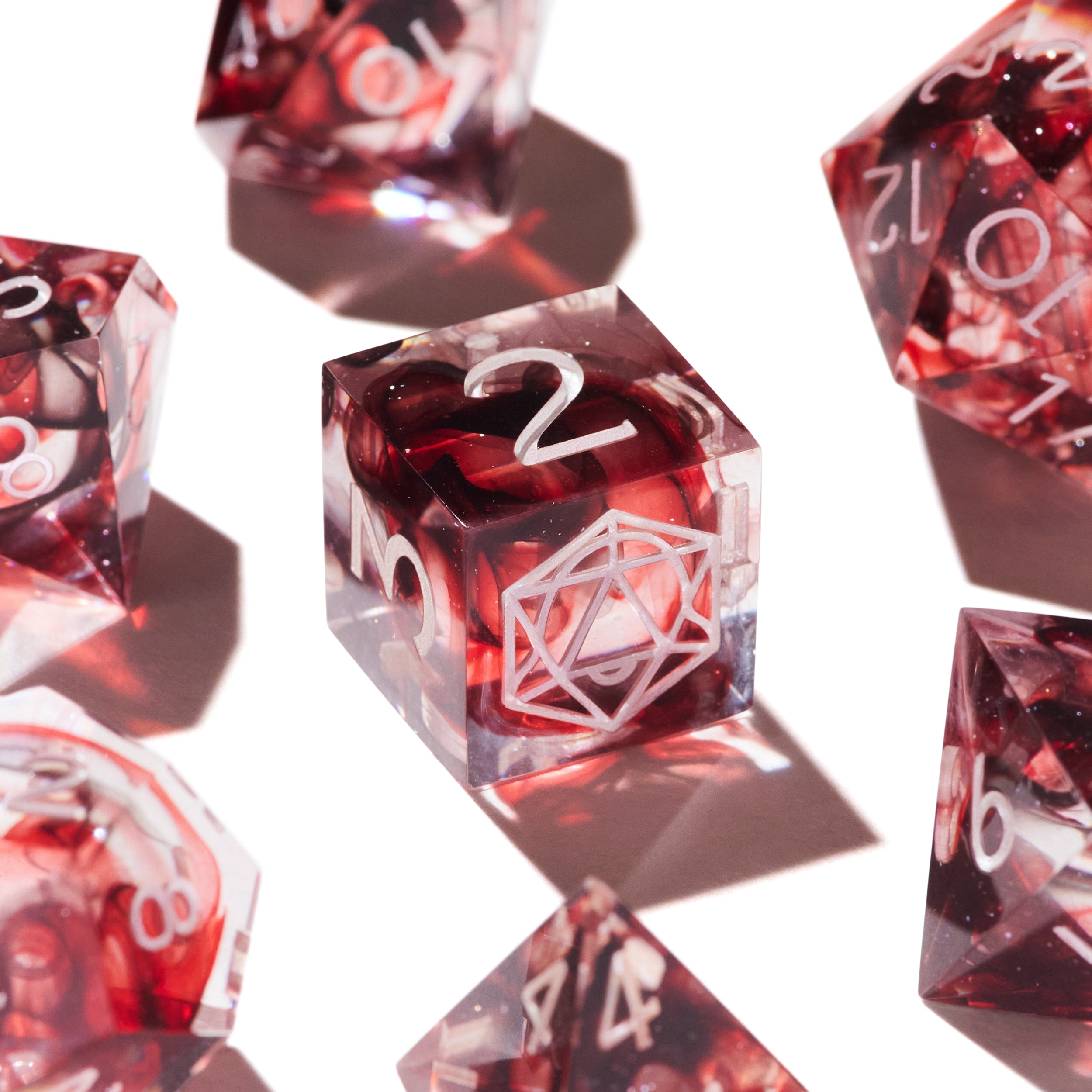 Poisoned Blood Dice Set